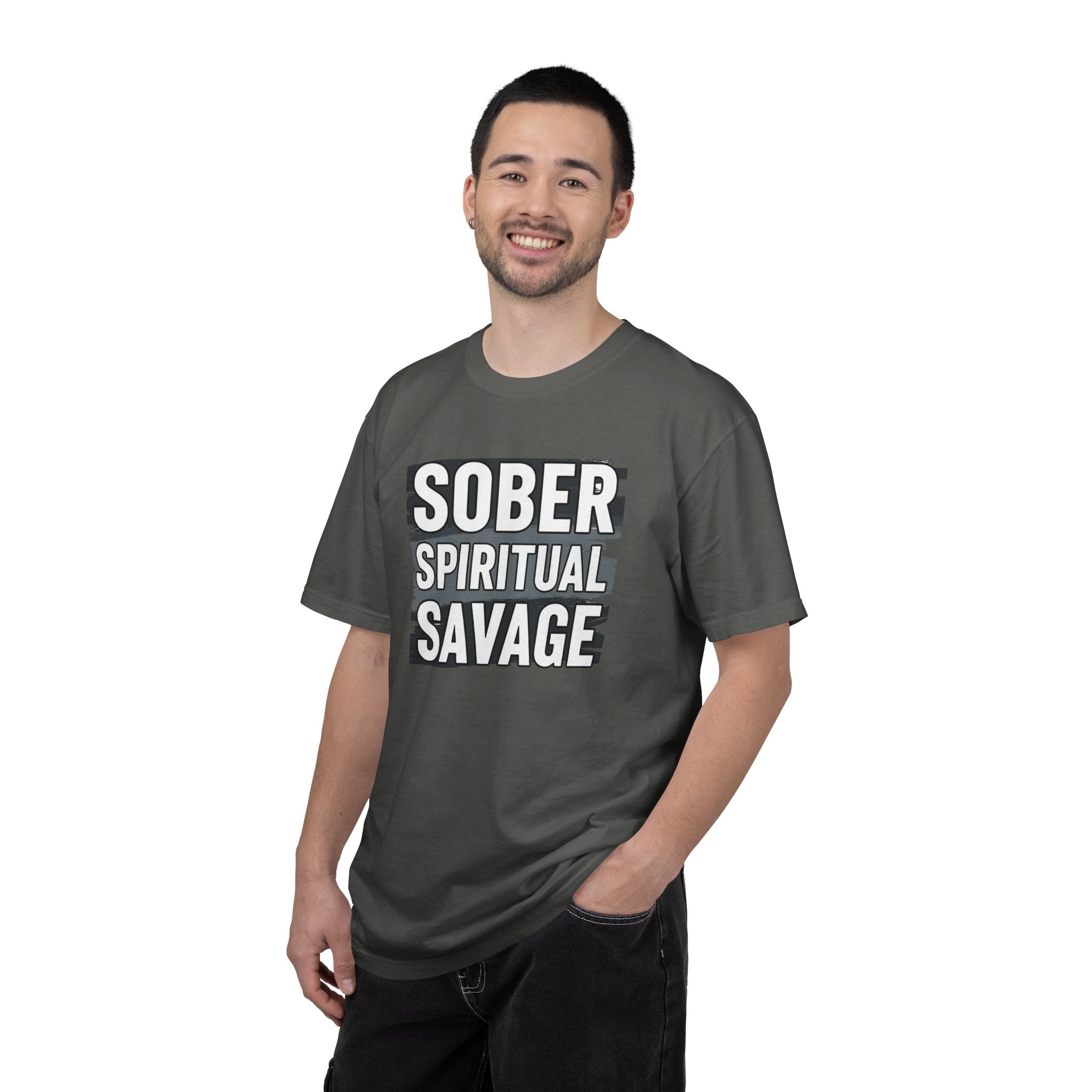 Sober Spiritual Savage T-Shirt