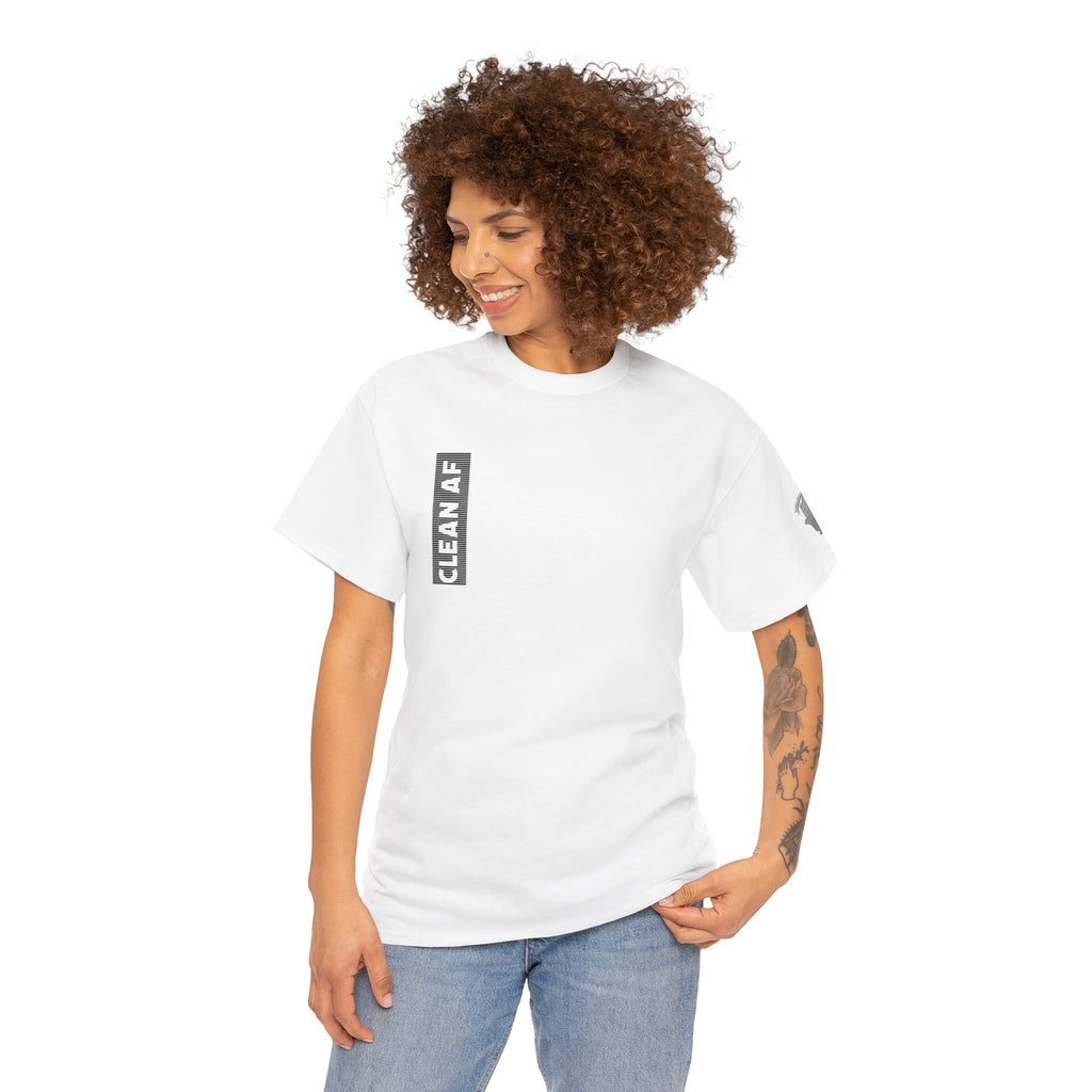 "Clean AF" 12 Steps Recovery Tee (The 12 Fucking Steps)