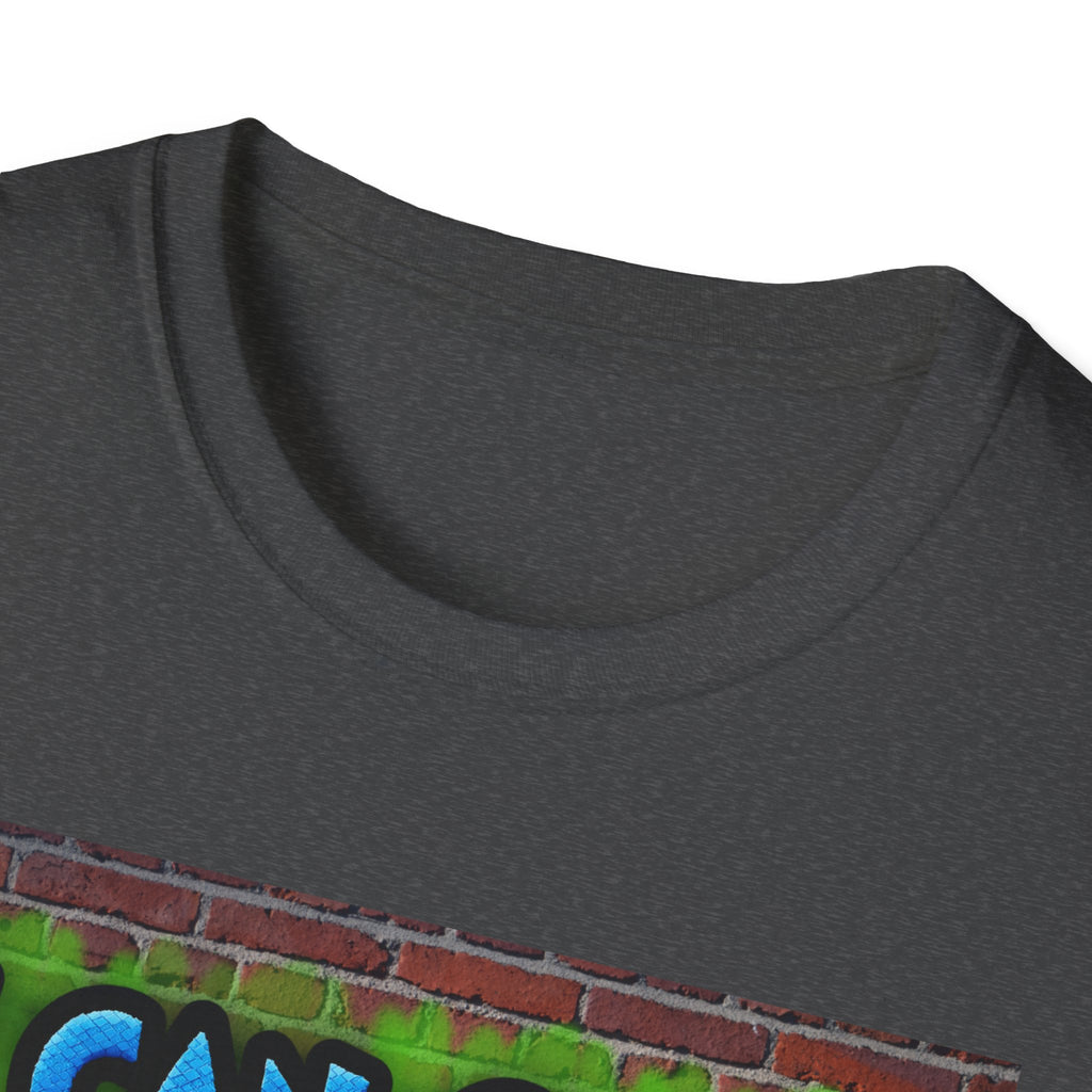 Graffiti Inspirational T-Shirt — "I Can Only Keep What I Have By Giving It Away"