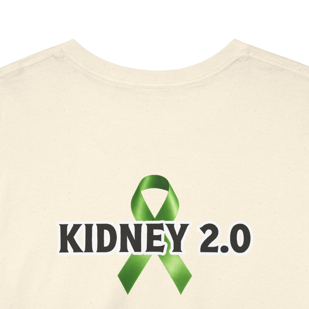 Kidney 2.0 Tee — Upgraded Version Green Ribbon Kidney Transplant Support Shirt
