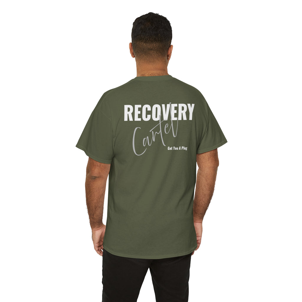 Still Here Tee- Motivational Tshirt by Recovery Cartel