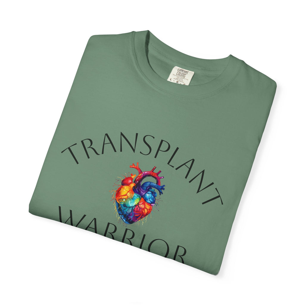 Transplant Warrior T-Shirt — I Fought, I Overcame Medical Survivor Tee