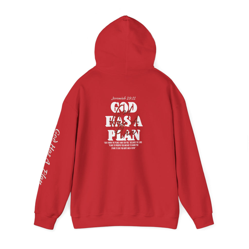 God Has a Plan Hoodie — Inspirational Faith Graphic Pullover