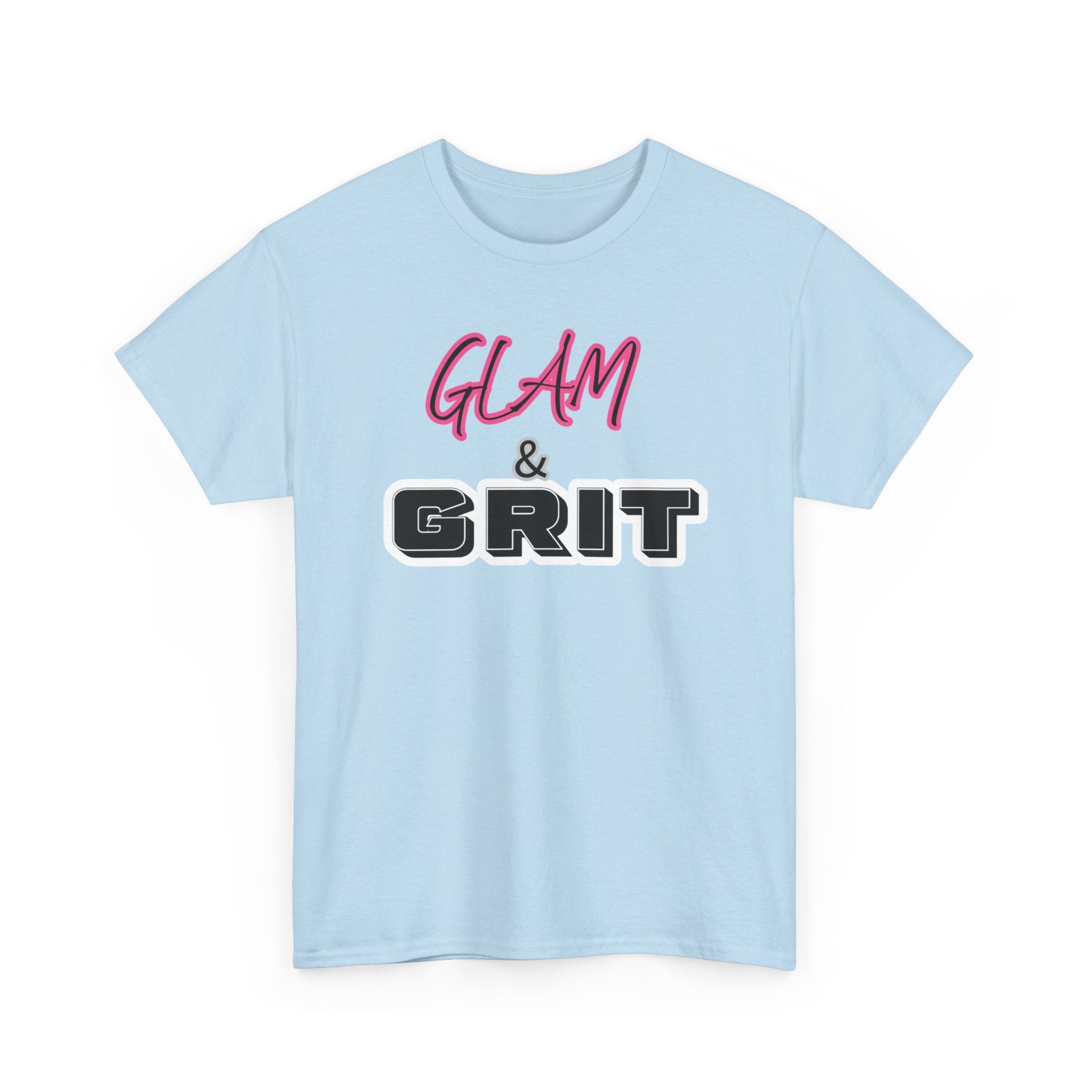 Glam & Grit Tee — Feminine Bold Graphic Shirt