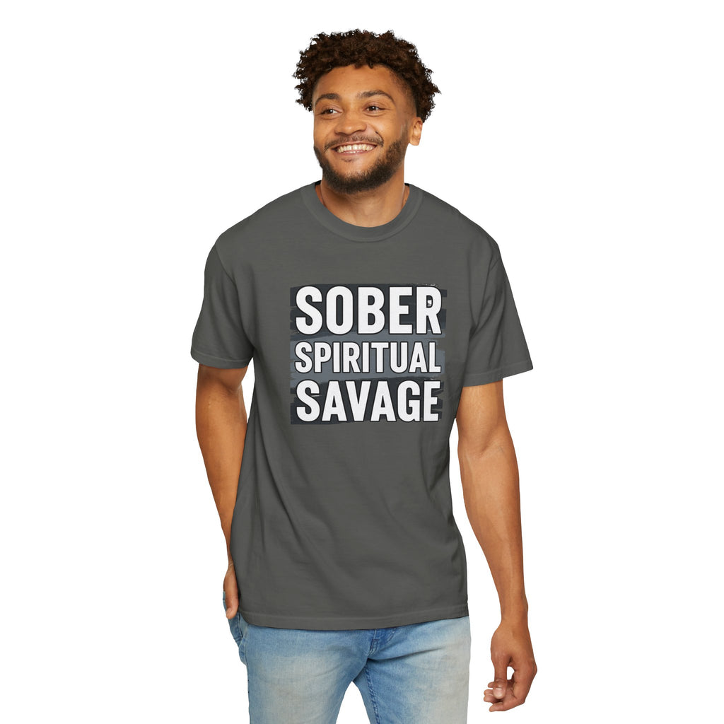 Sober Spiritual Savage T-Shirt