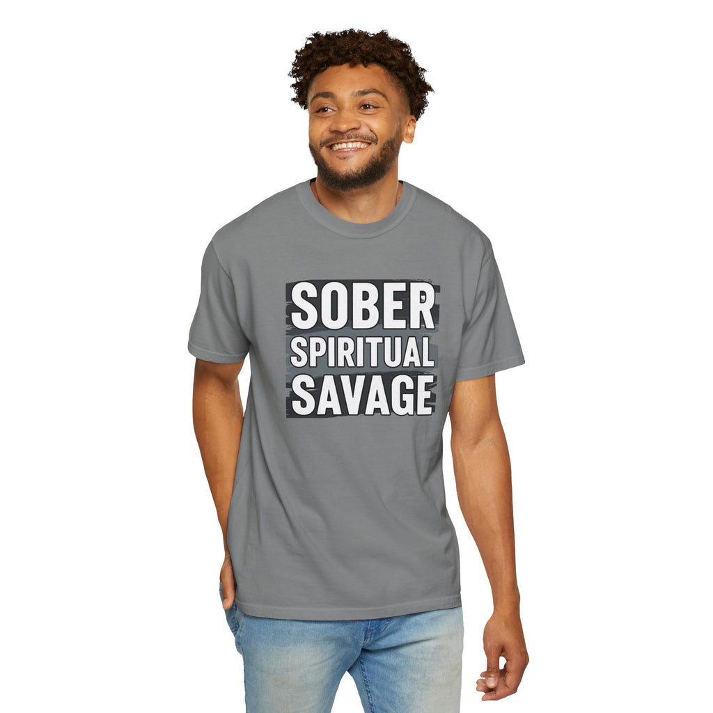 Sober Spiritual Savage T-Shirt