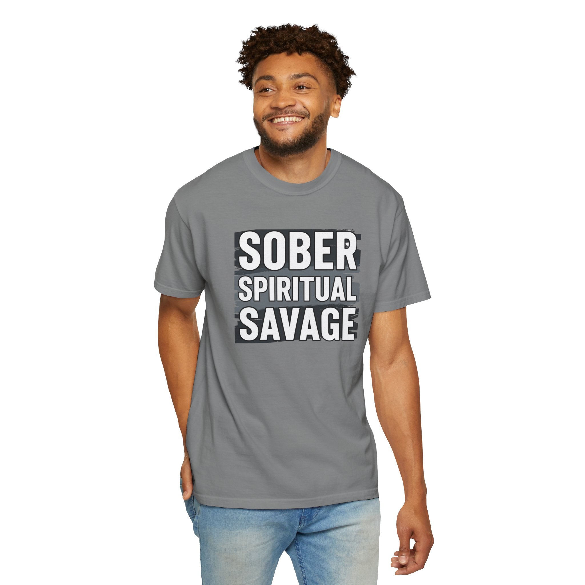 Sober Spiritual Savage T-Shirt