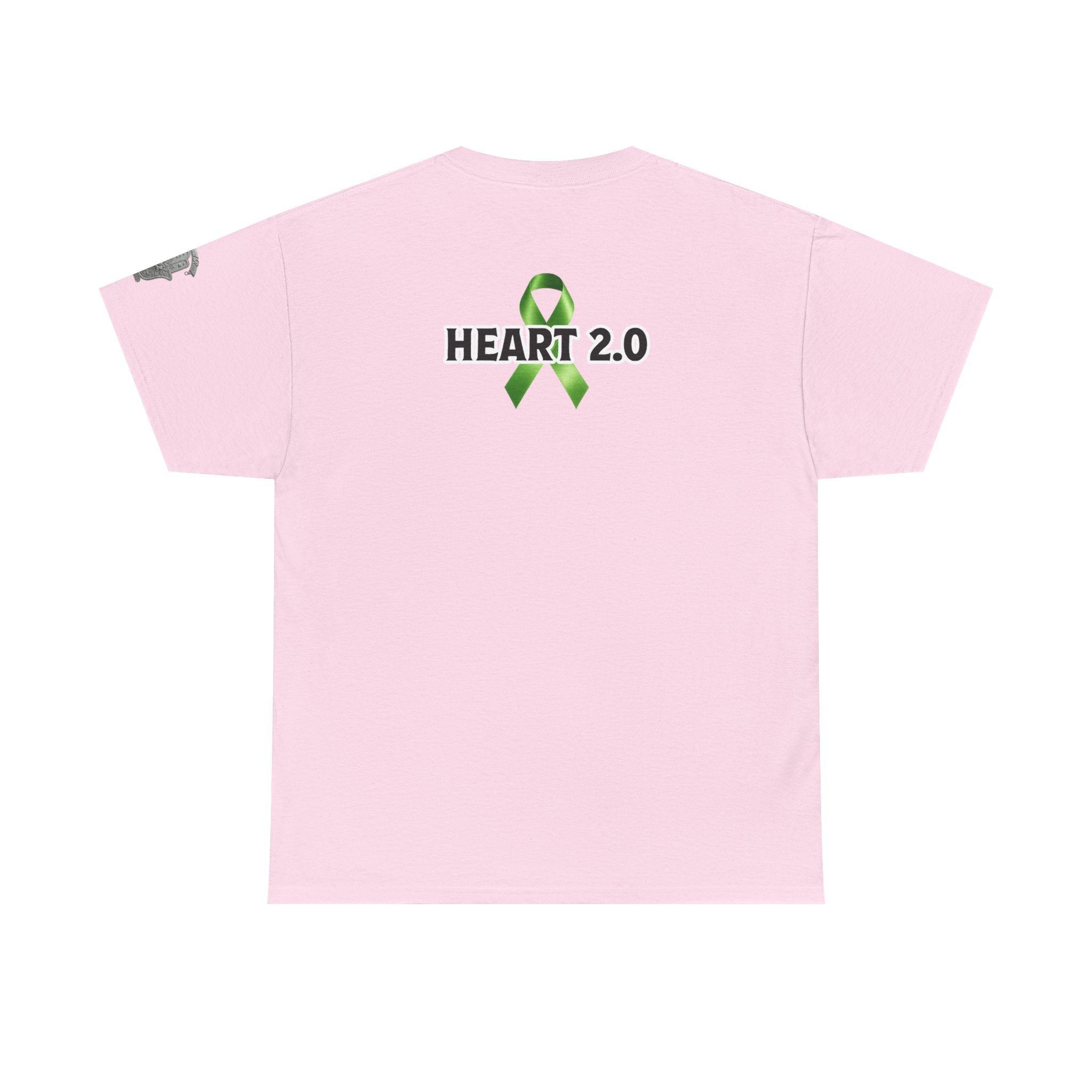 "Upgraded Version / Heart 2.0" Green Ribbon Recovery Tee