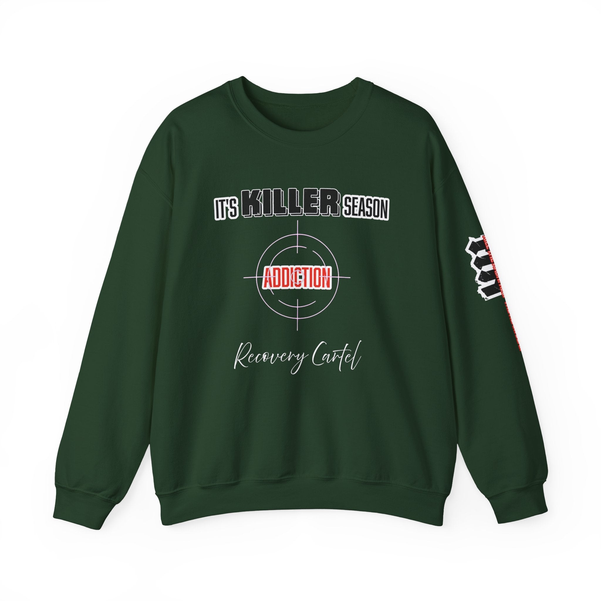 Killer Season Sweatshirt- from the Recovery Cartel Line