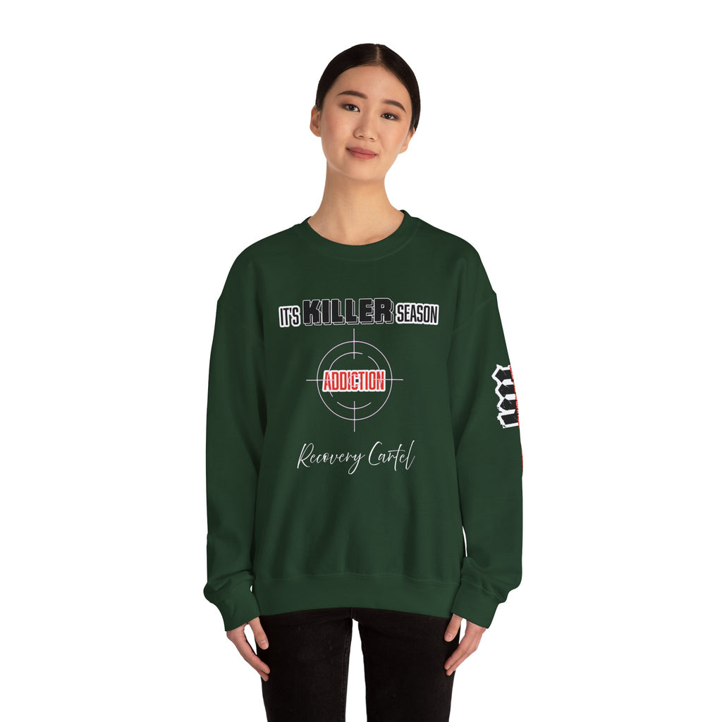 Killer Season Sweatshirt- from the Recovery Cartel Line