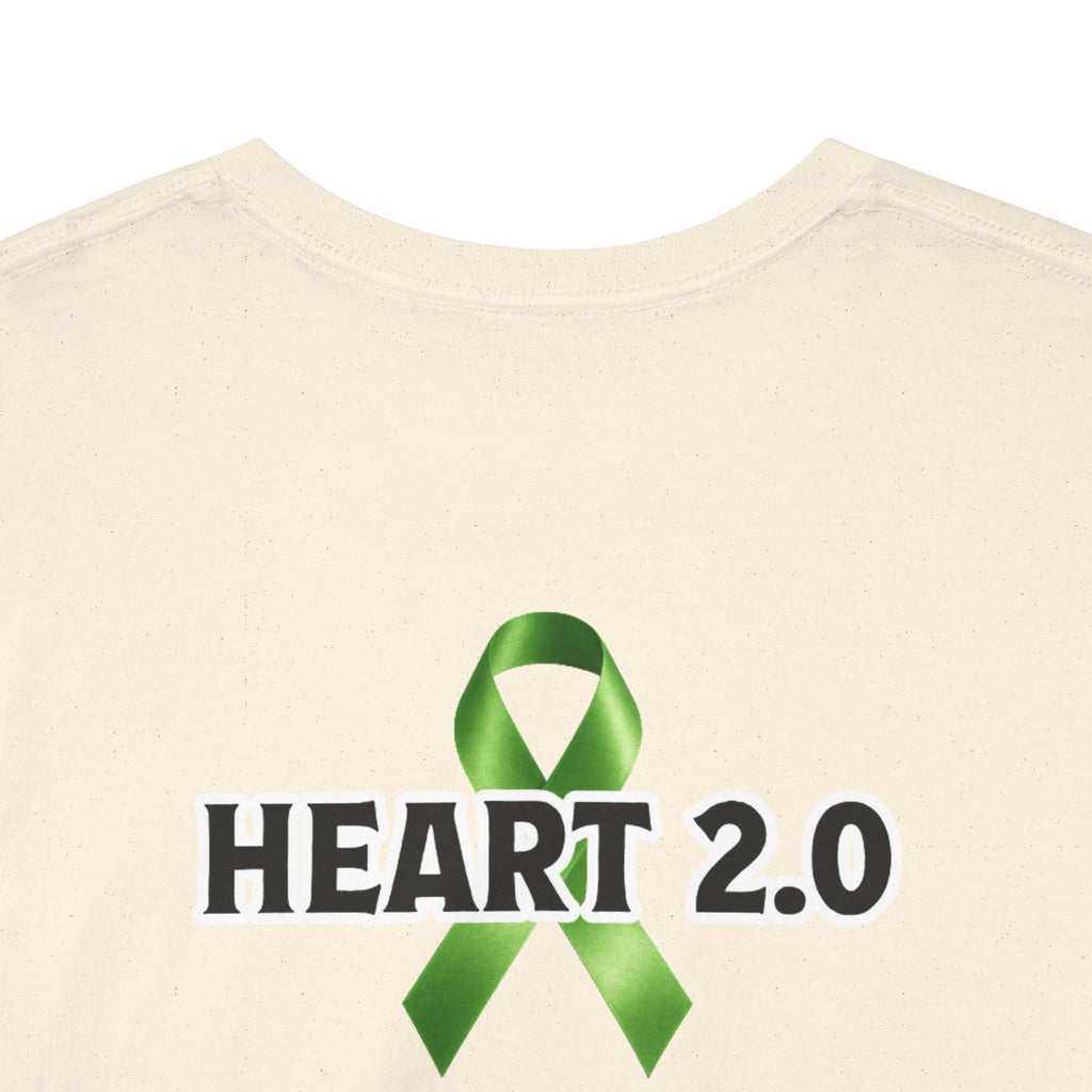 "Upgraded Version / Heart 2.0" Green Ribbon Recovery Tee