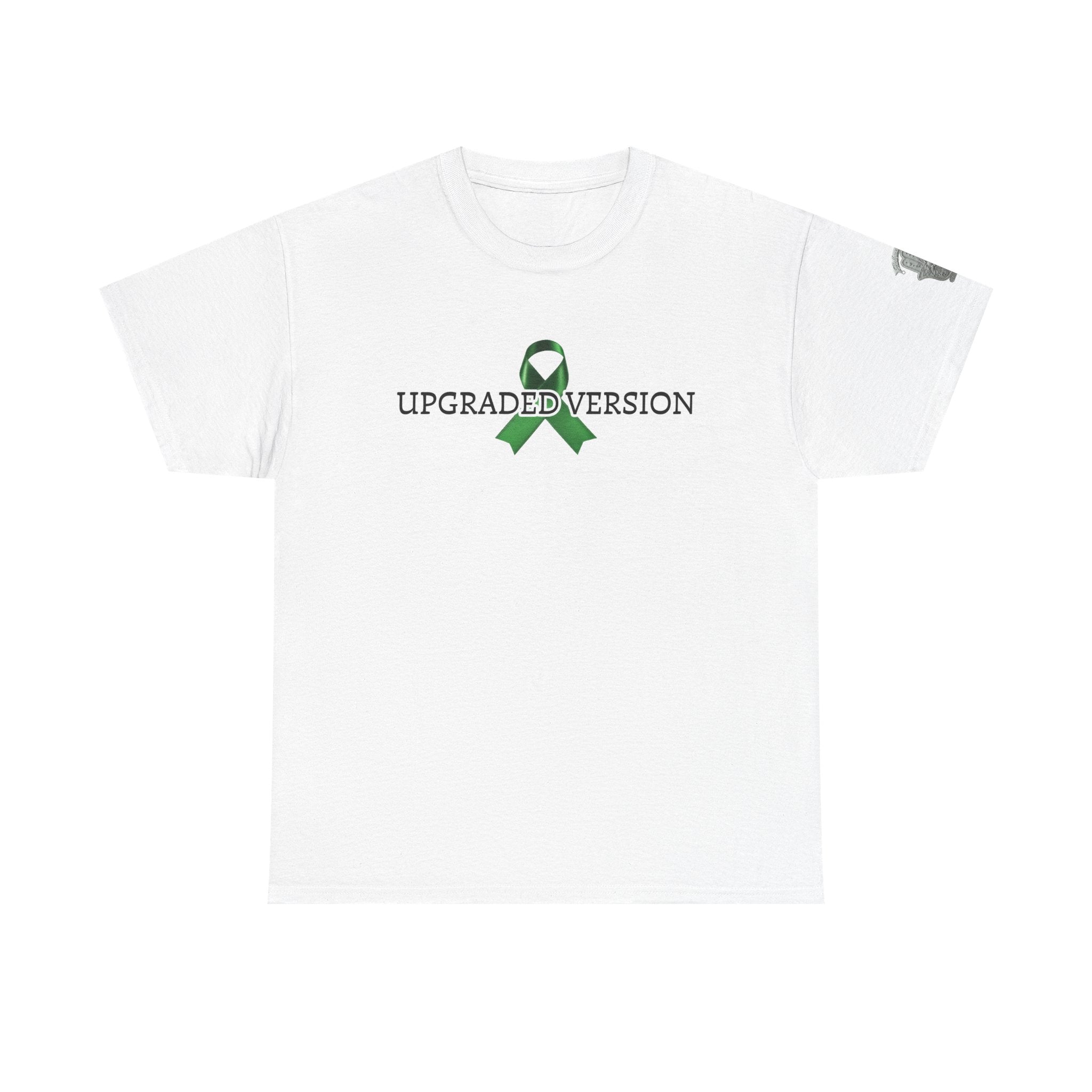 Liver 2.0 Tee — 'Upgraded Version' Green Awareness Ribbon Shirt