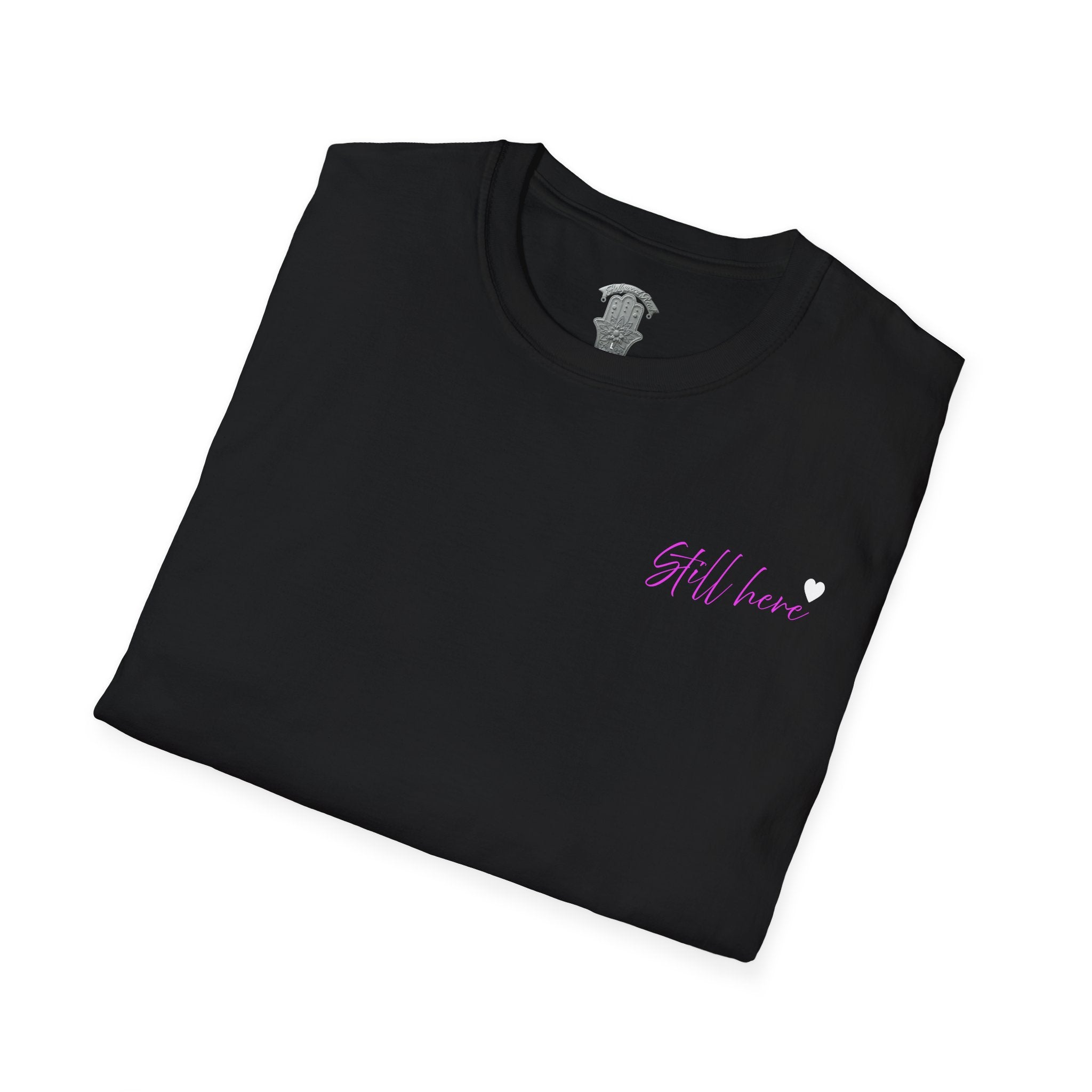 Still Here Tee - Inspiration Recovery T Shirt from Recovery Cartel