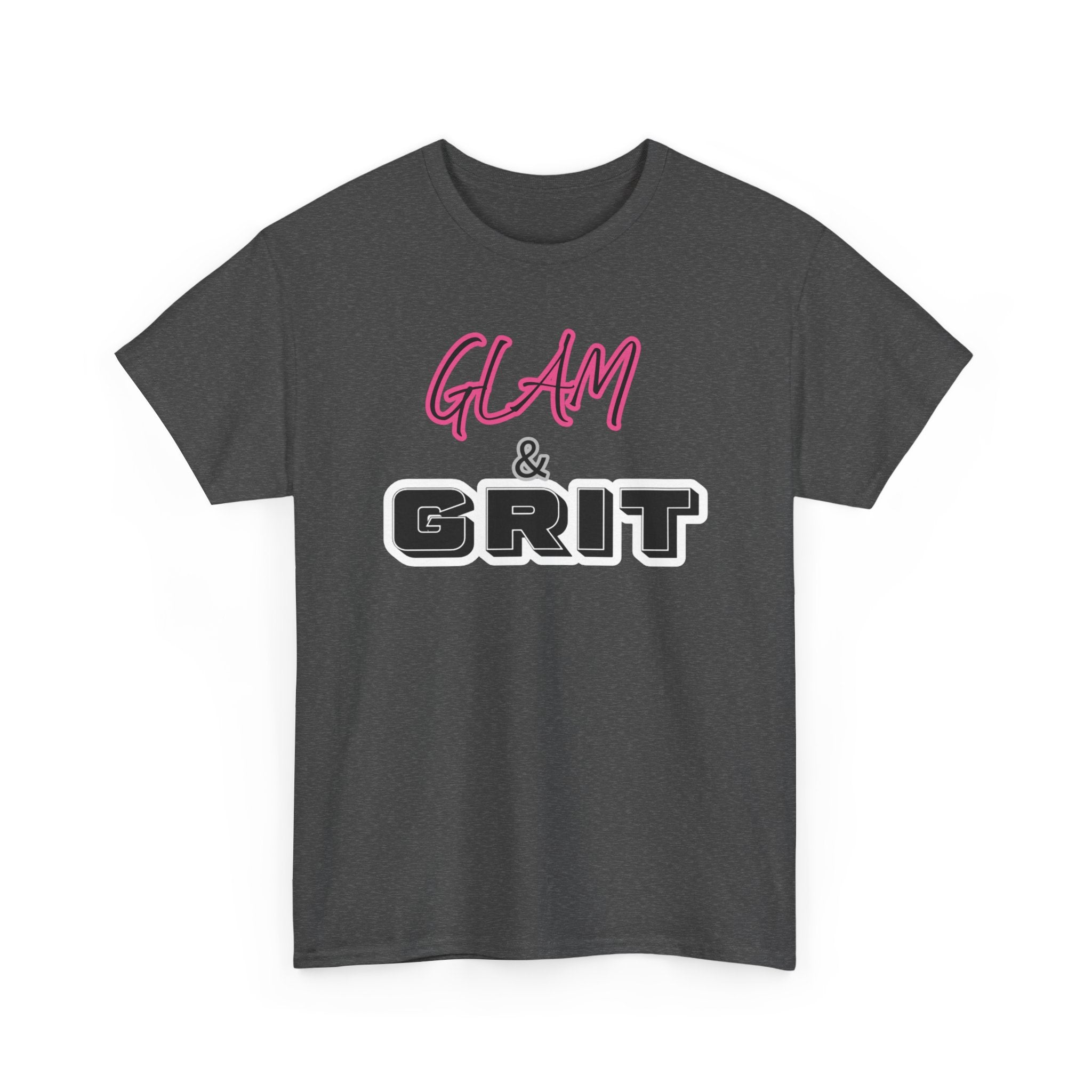 Glam & Grit Tee — Feminine Bold Graphic Shirt