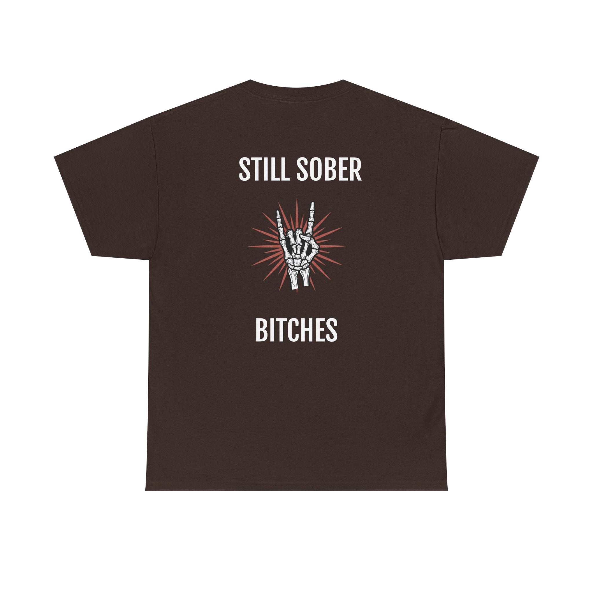 Sober Pride Tee — "Proud to Be Sober and Letting Bitches Know"