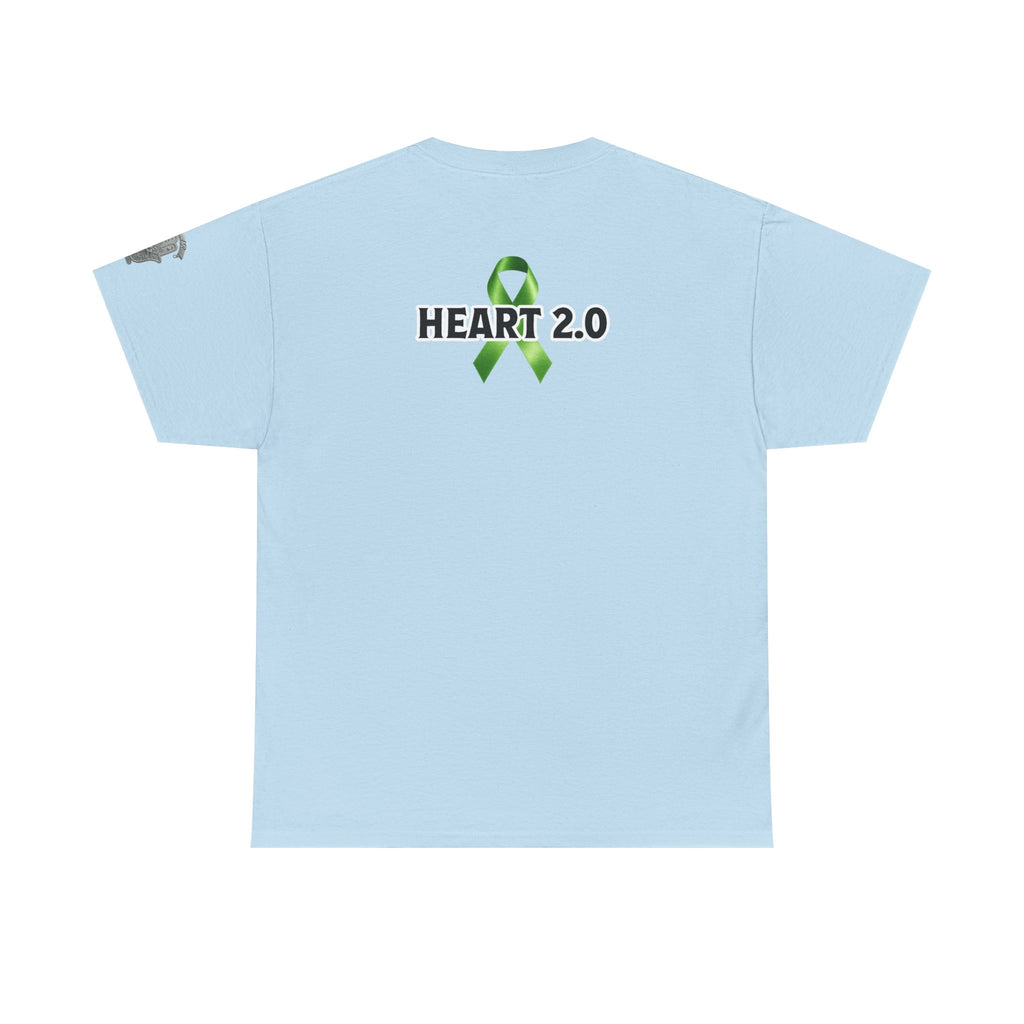 "Upgraded Version / Heart 2.0" Green Ribbon Recovery Tee
