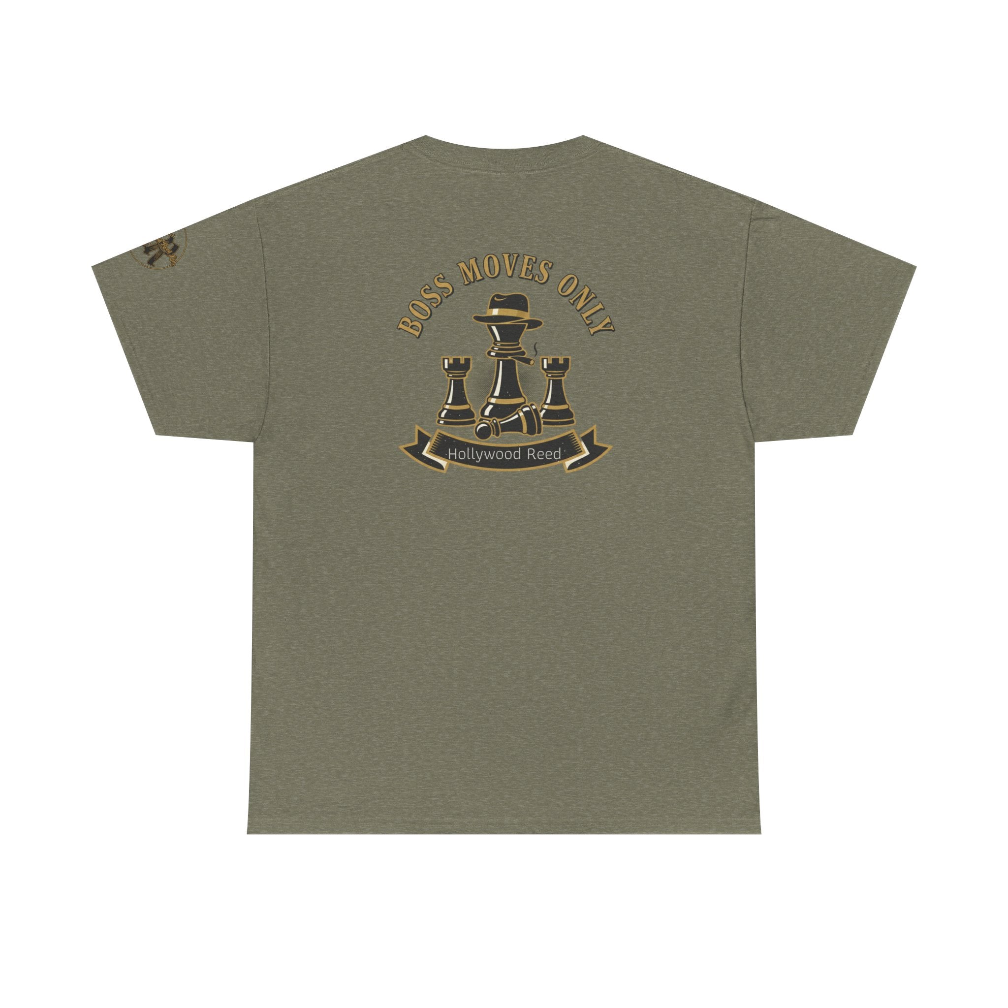 Boss Moves Only Tee — 'Boss Moves Only' Graphic Short-Sleeve T-Shirt for Players & Fans