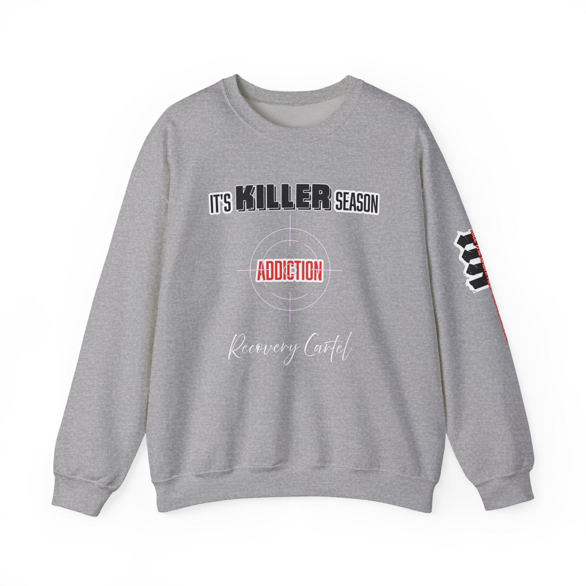 Killer Season Sweatshirt- from the Recovery Cartel Line