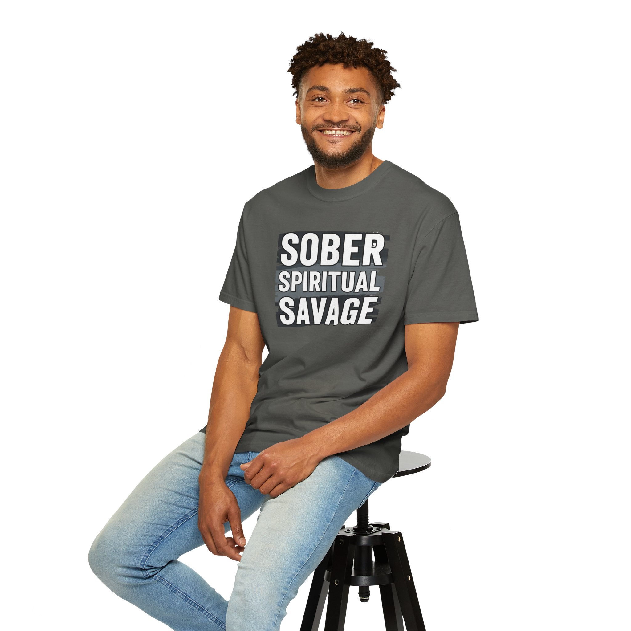 Sober Spiritual Savage T-Shirt