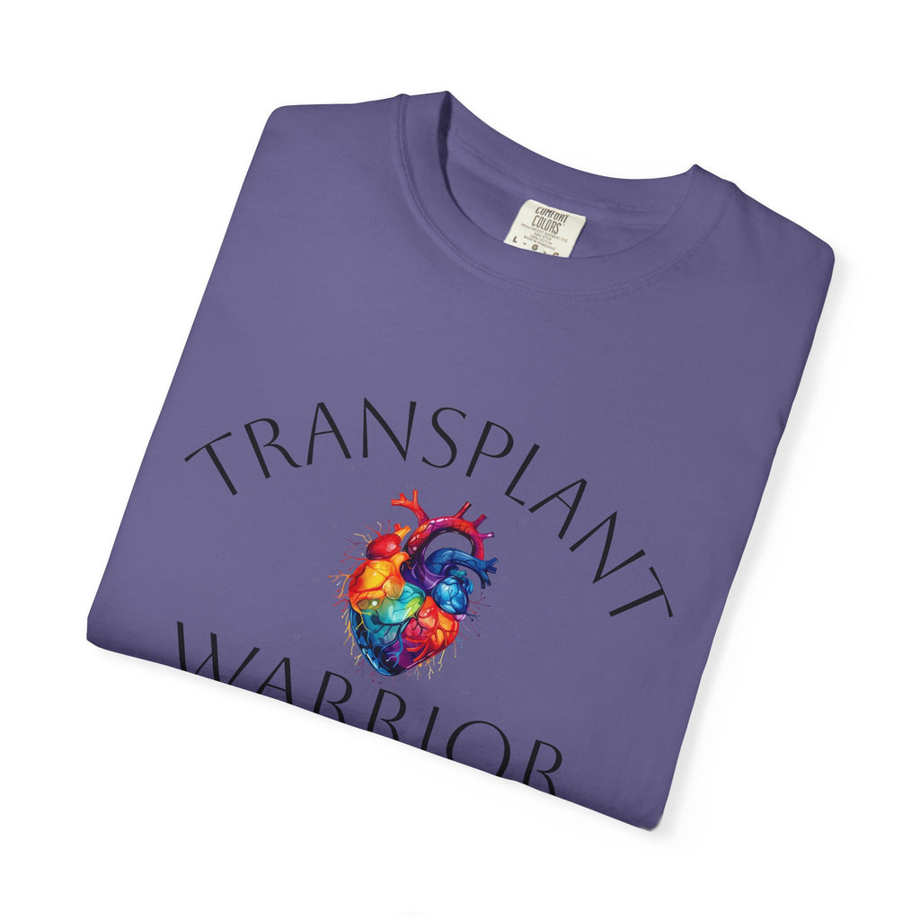 Transplant Warrior T-Shirt — I Fought, I Overcame Medical Survivor Tee