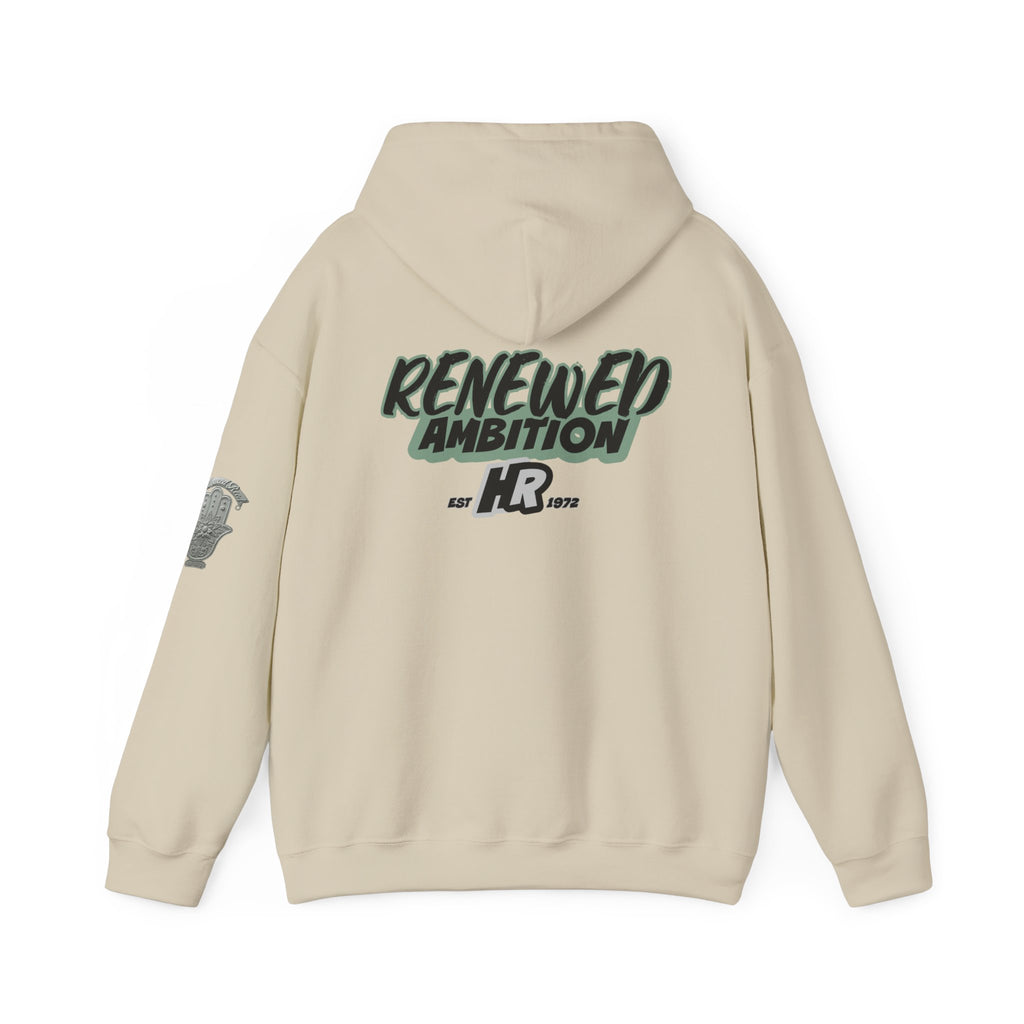 Renewed Ambition HR Hoodie — Sparkle Logo Streetwear Pullover