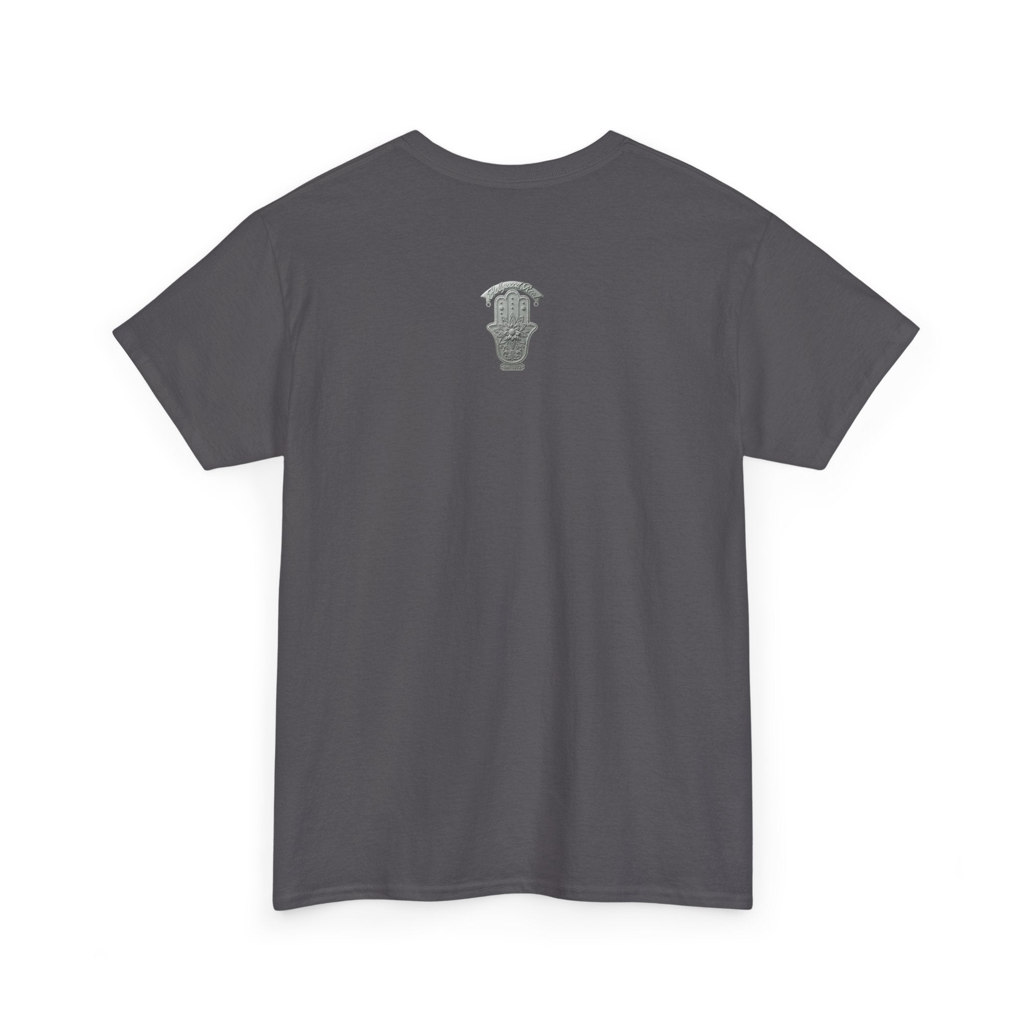 The Hollywood Reed Logo Hamsa Hand Tee — Protective Amulet Graphic T‑Shirt