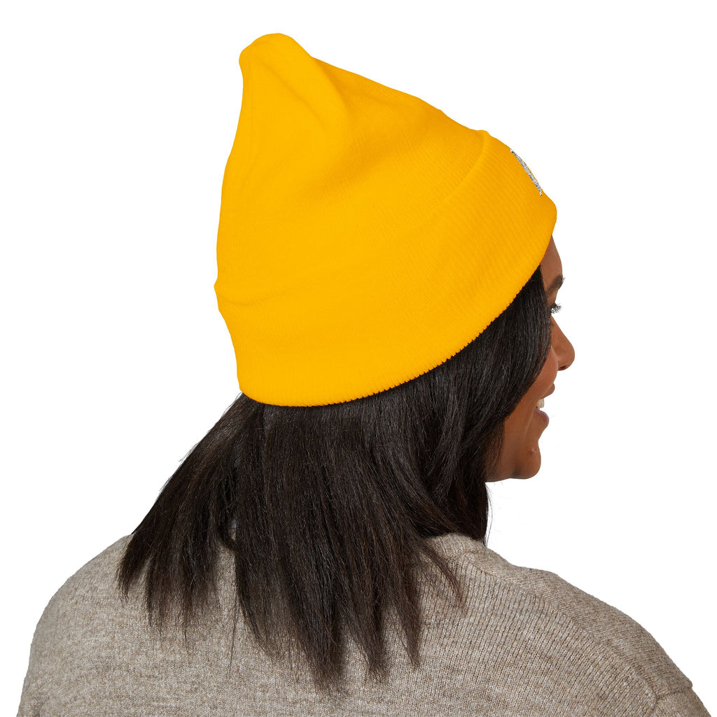 Hollywood Reed "HR" Beenie Embroidered Monogram HR Winter Hat