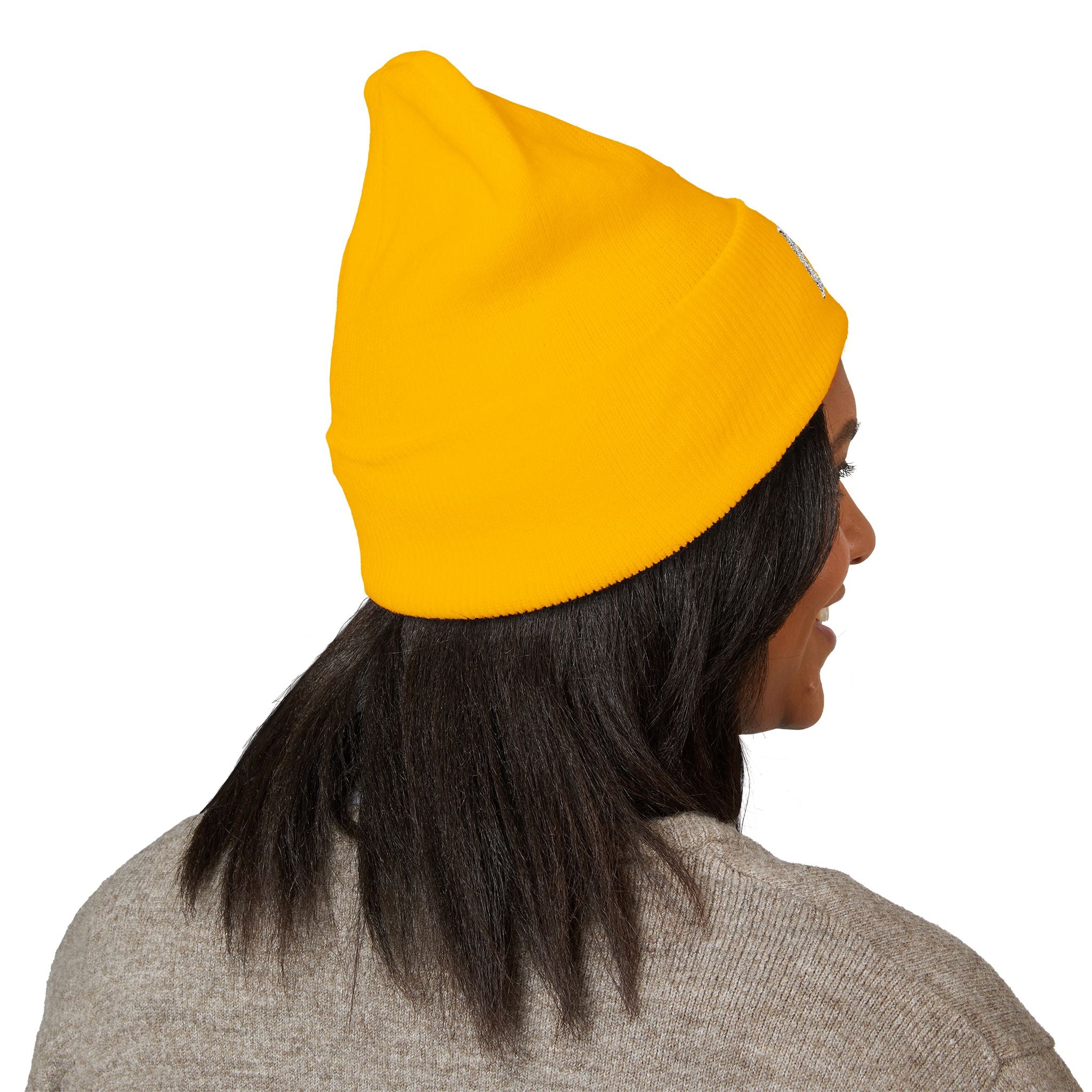 Hollywood Reed "HR" Beenie Embroidered Monogram HR Winter Hat