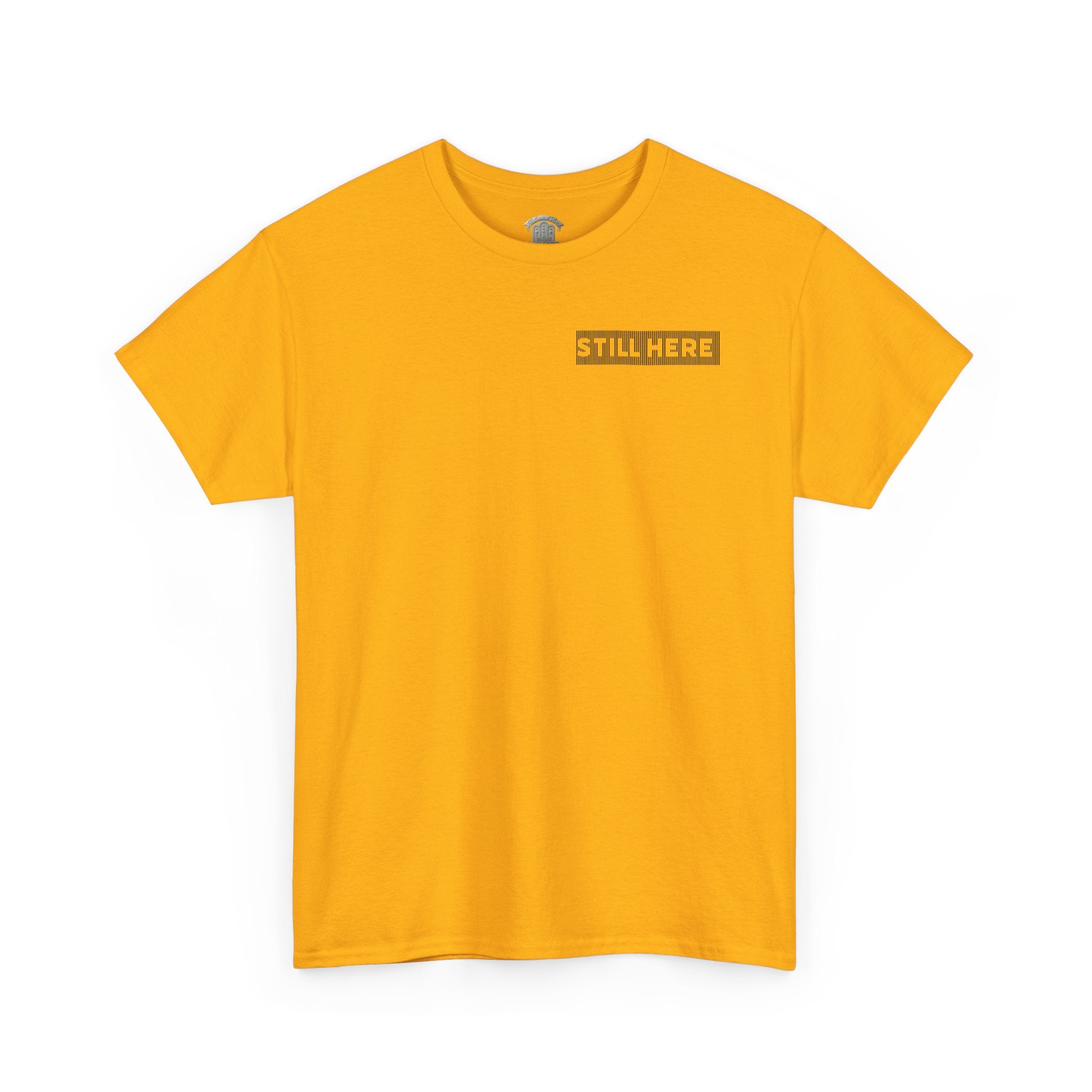 Still Here Tee- Motivational Tshirt by Recovery Cartel