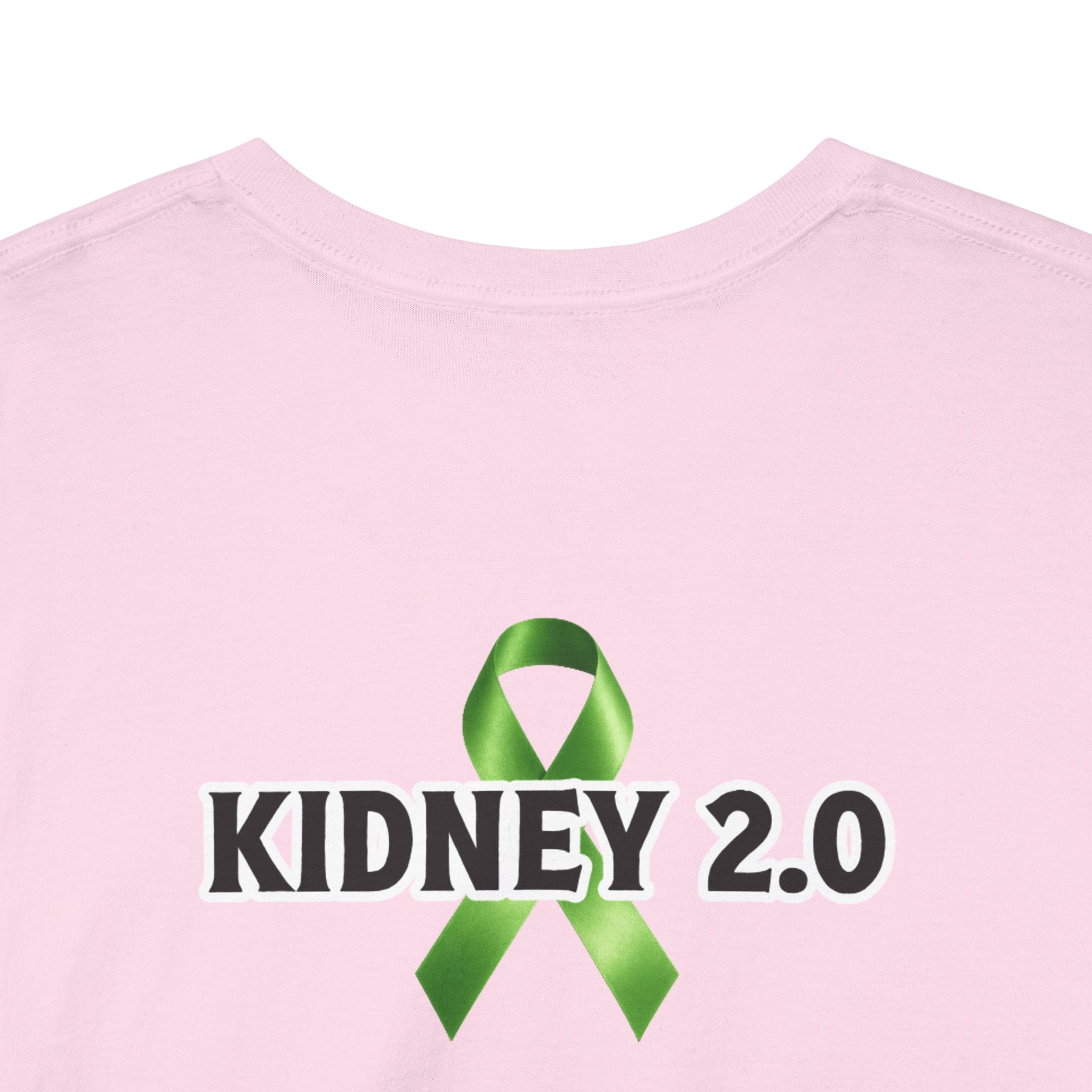 Kidney 2.0 Tee — Upgraded Version Green Ribbon Kidney Transplant Support Shirt