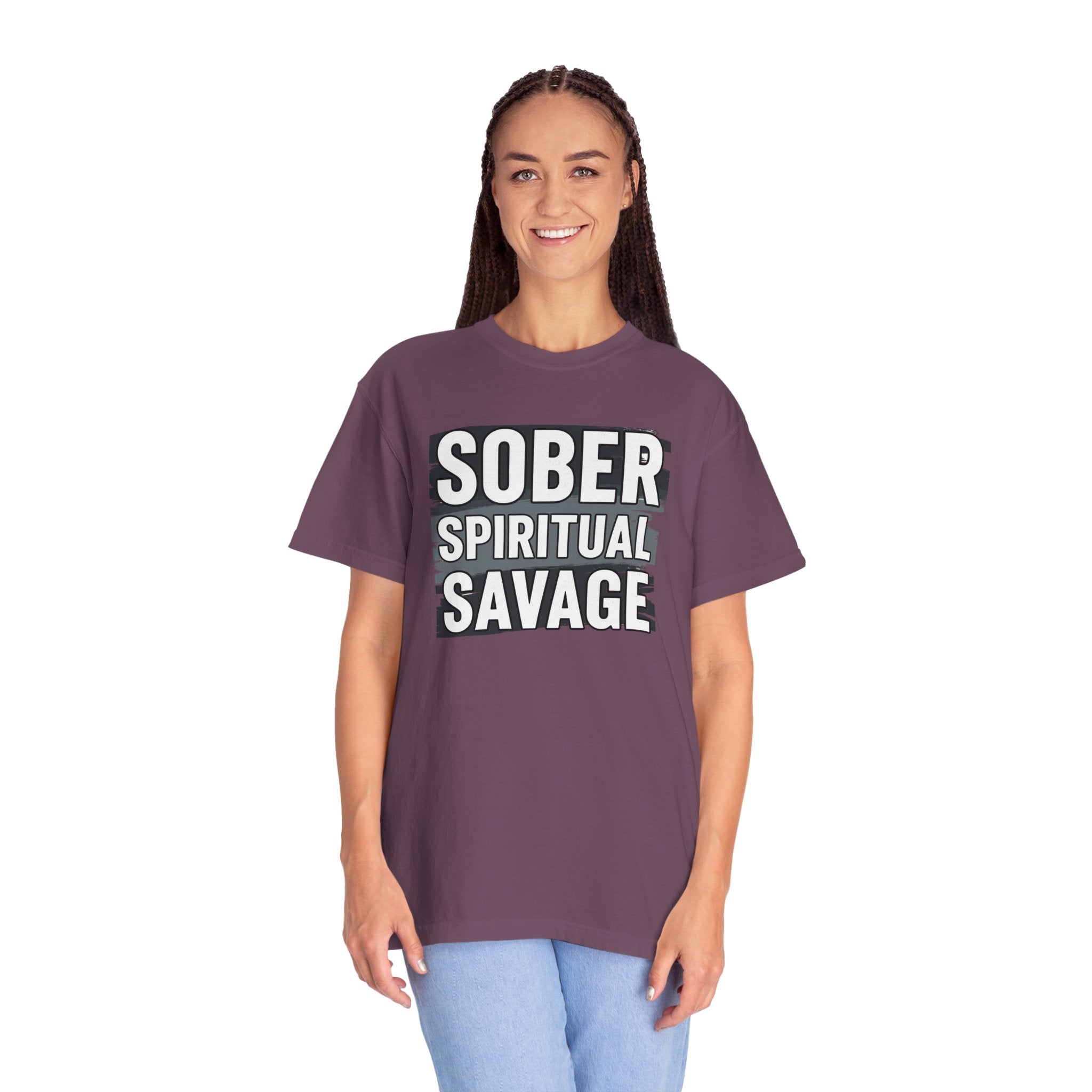 Sober Spiritual Savage T-Shirt