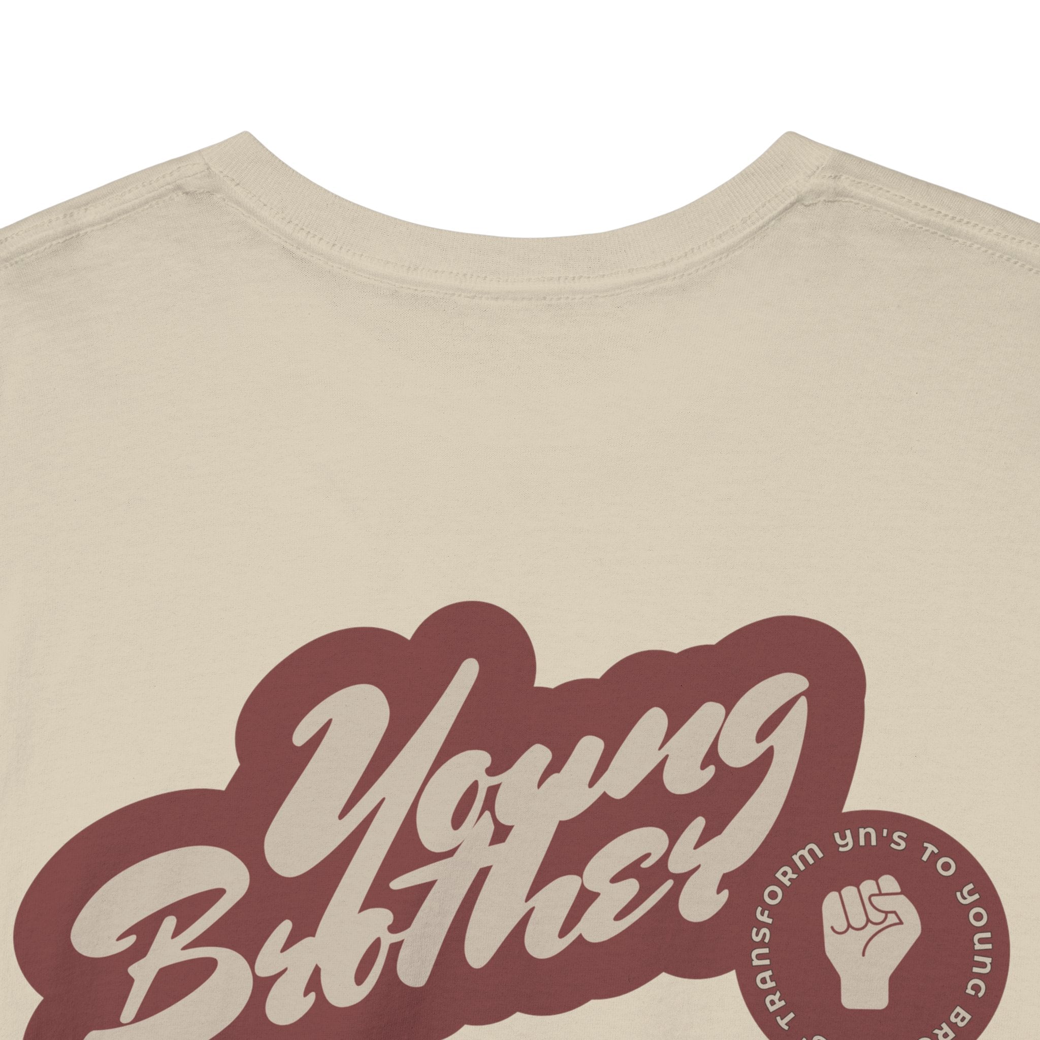 YN's to Yb's Be the Change T Shirt - Retro Script Graphic T-Shirt