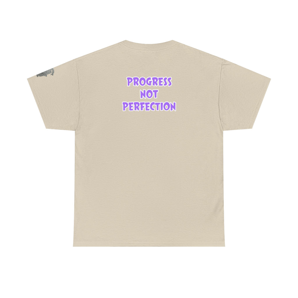 Addiction Counselor— "Progress Not Perfection" Motivational Shirt