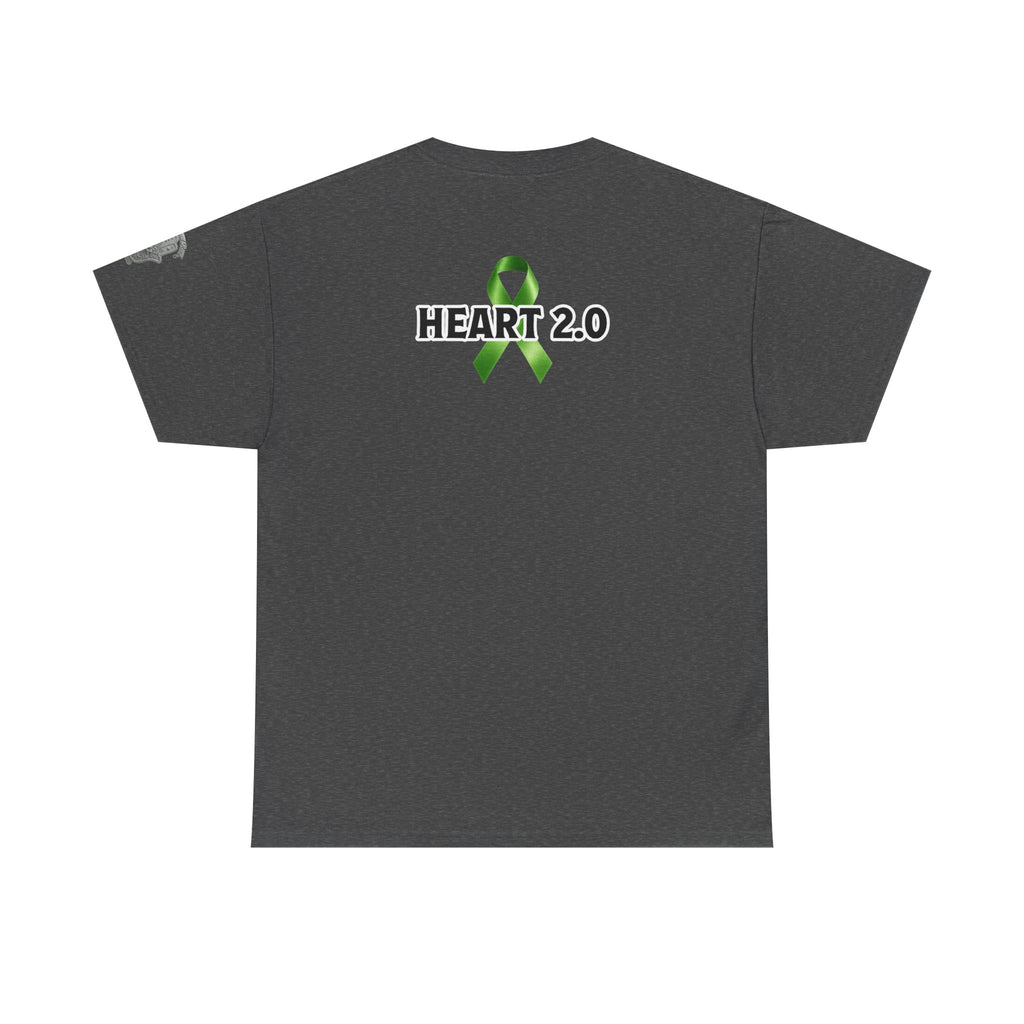 "Upgraded Version / Heart 2.0" Green Ribbon Recovery Tee