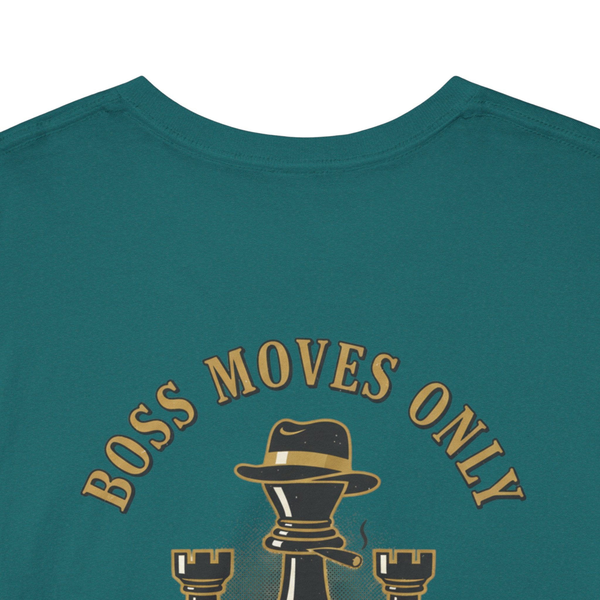 Boss Moves Only Tee — 'Boss Moves Only' Graphic Short-Sleeve T-Shirt for Players & Fans
