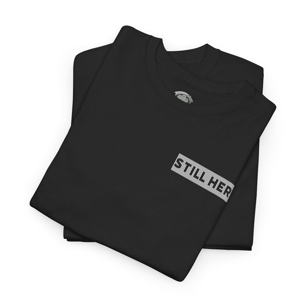 Still Here Tee- Motivational Tshirt by Recovery Cartel