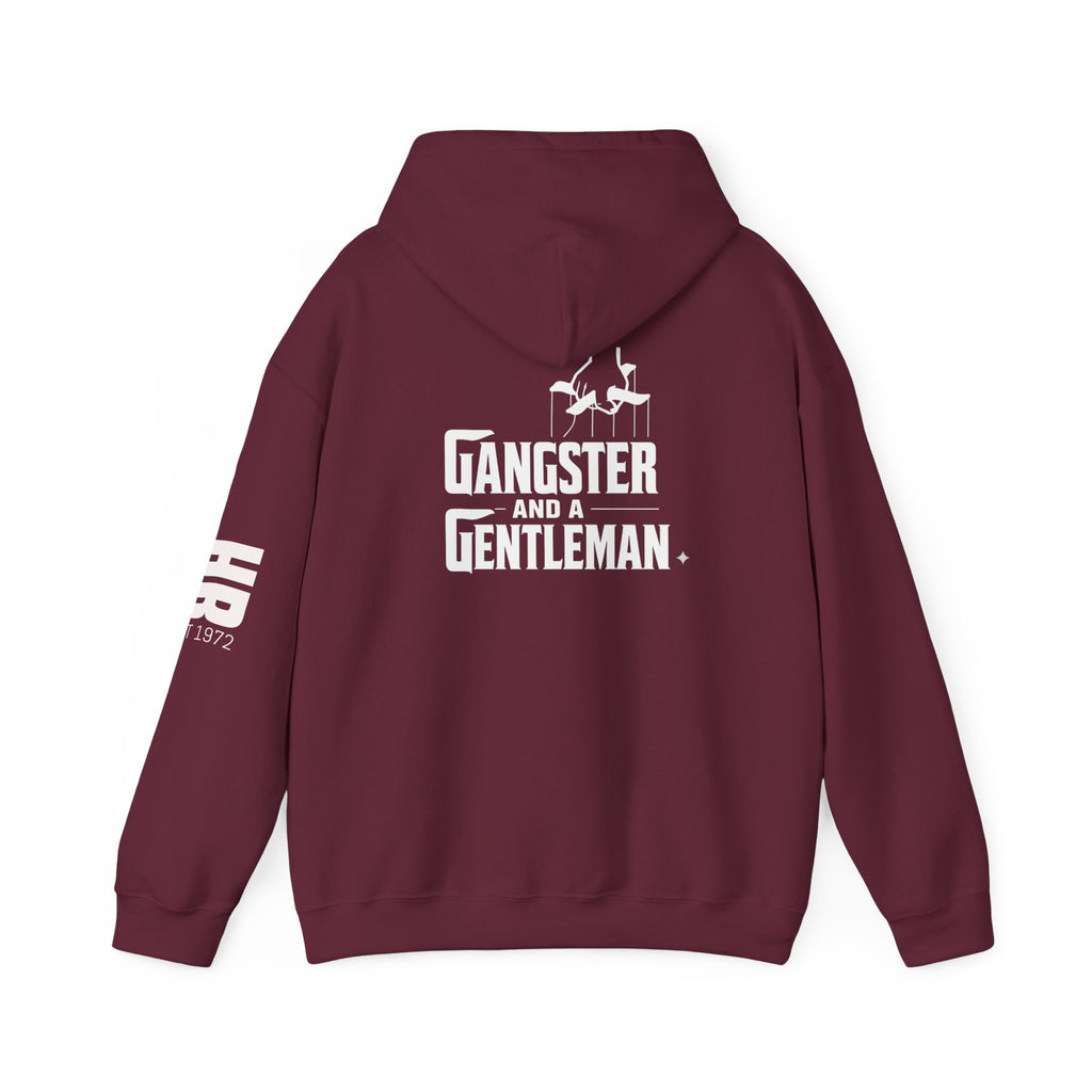 Gangster and a Gentleman Hoodie – Vintage Mafia Logo Pullover