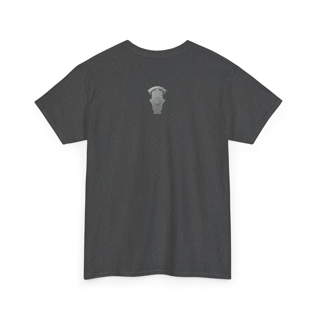 The Hollywood Reed Logo Hamsa Hand Tee — Protective Amulet Graphic T‑Shirt