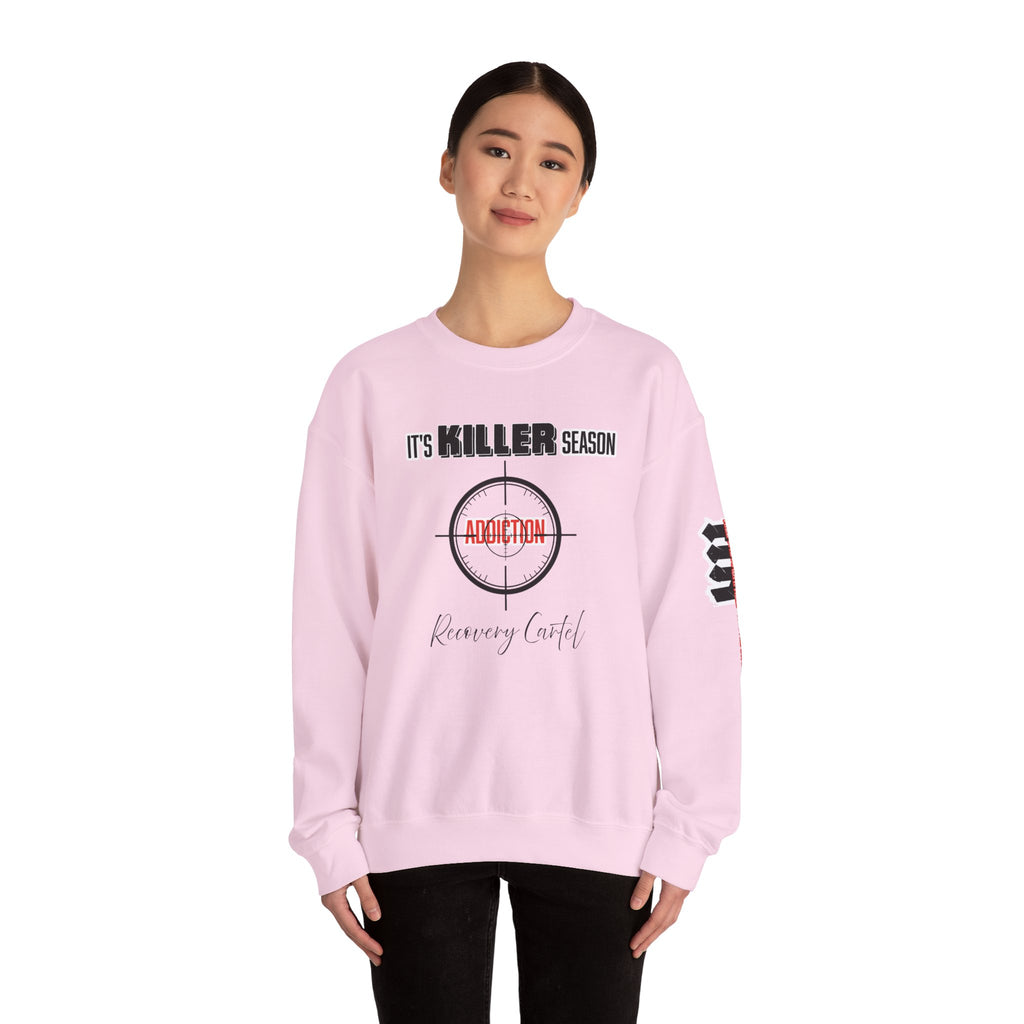 Killer Season Sweatshirt- from the Recovery Cartel Line