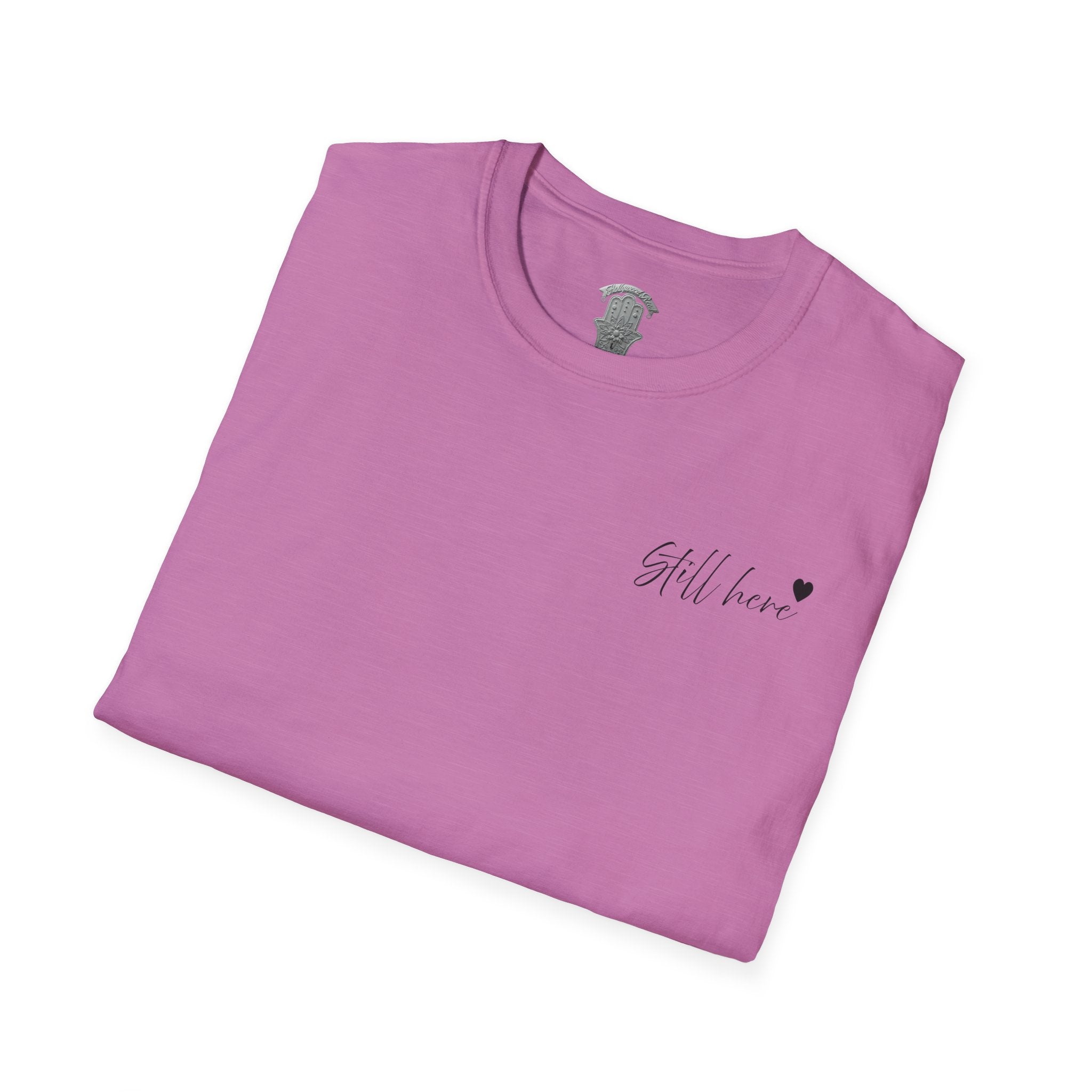 Still Here Tee - Inspiration Recovery T Shirt from Recovery Cartel