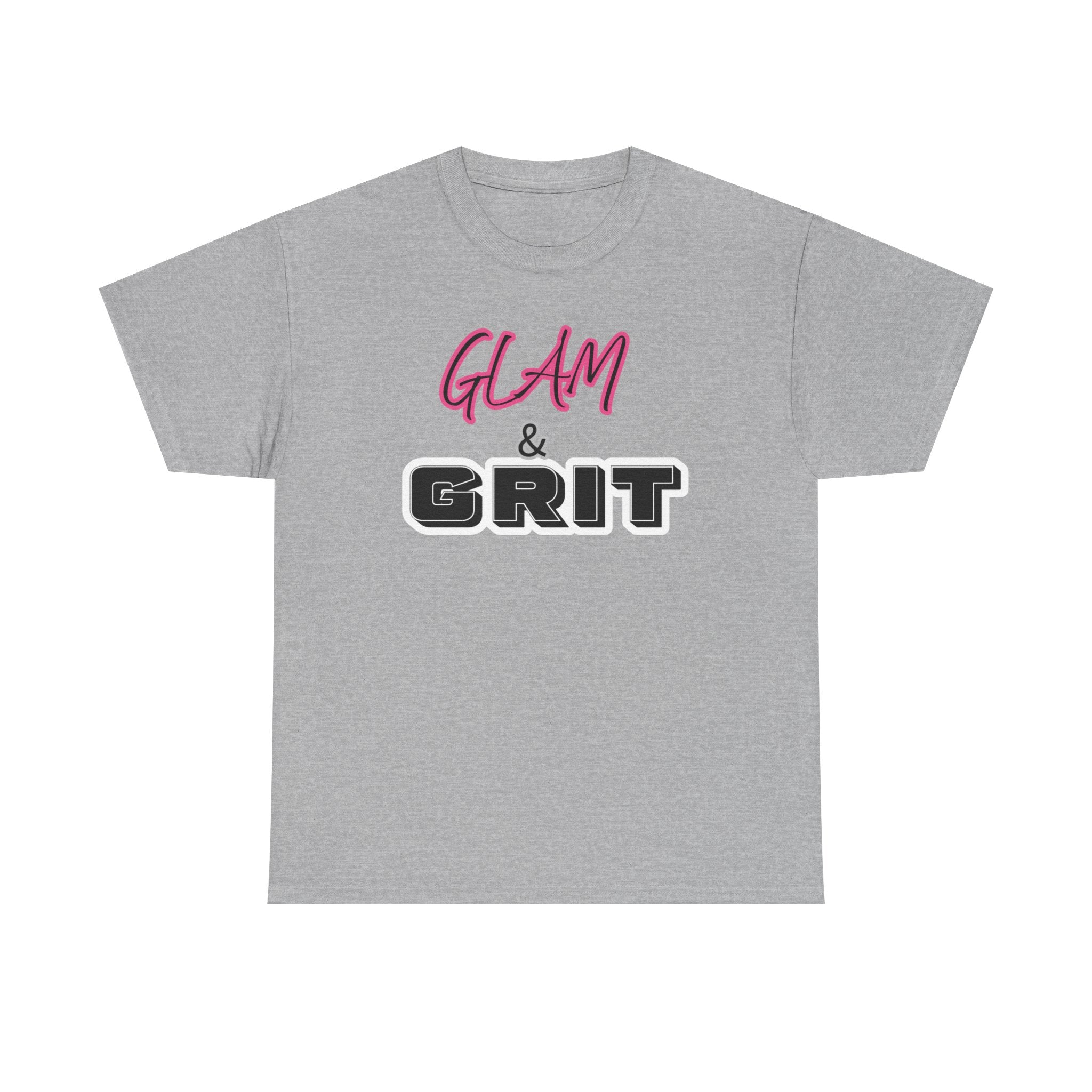 Glam & Grit Tee — Feminine Bold Graphic Shirt