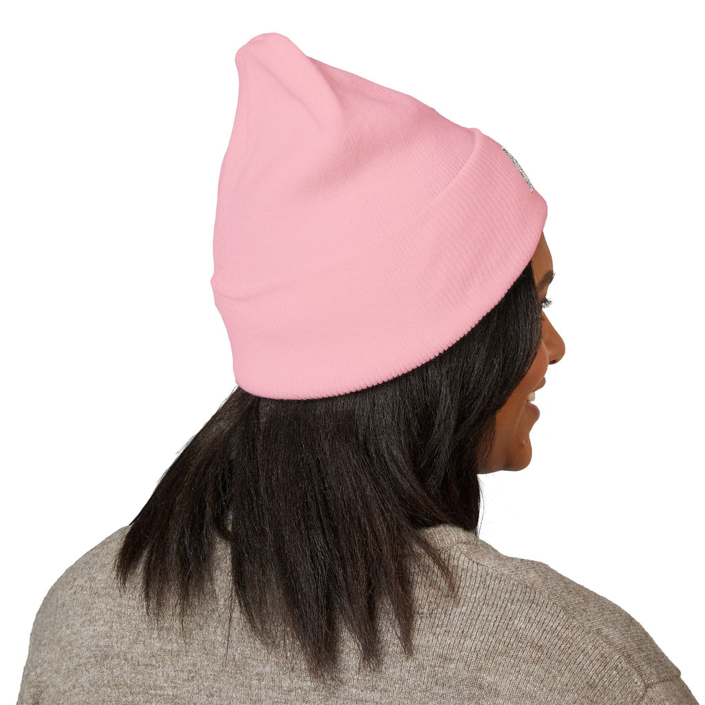 Hollywood Reed "HR" Beenie Embroidered Monogram HR Winter Hat