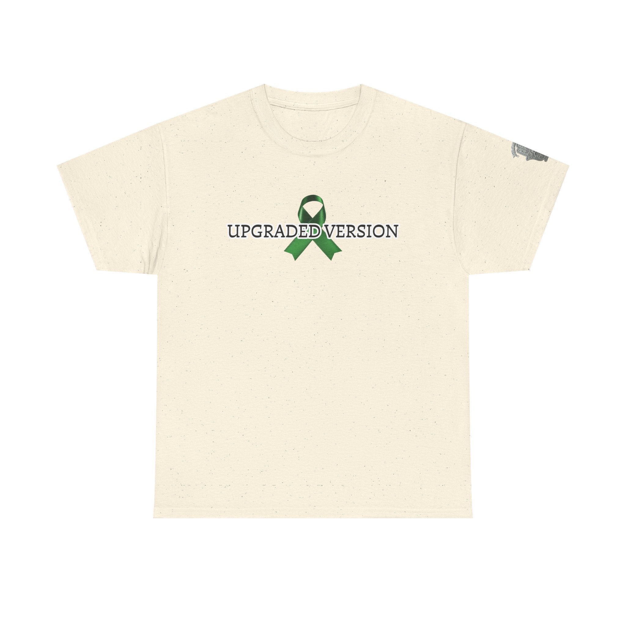 Liver 2.0 Tee — 'Upgraded Version' Green Awareness Ribbon Shirt