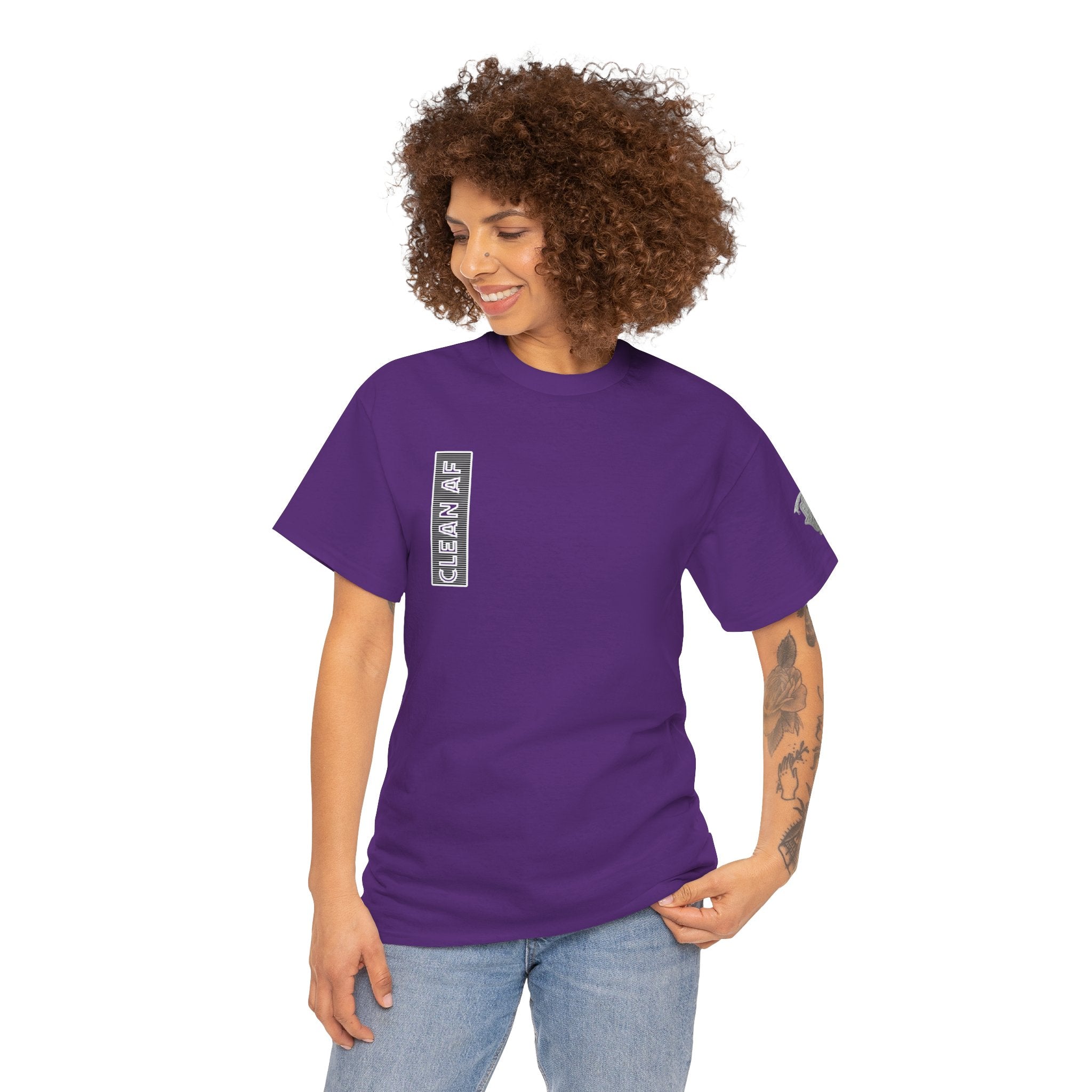 "Clean AF" 12 Steps Recovery Tee (The 12 Fucking Steps)