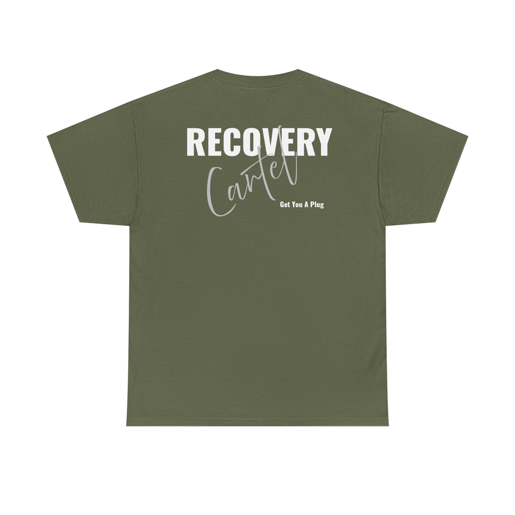 Still Here Tee- Motivational Tshirt by Recovery Cartel
