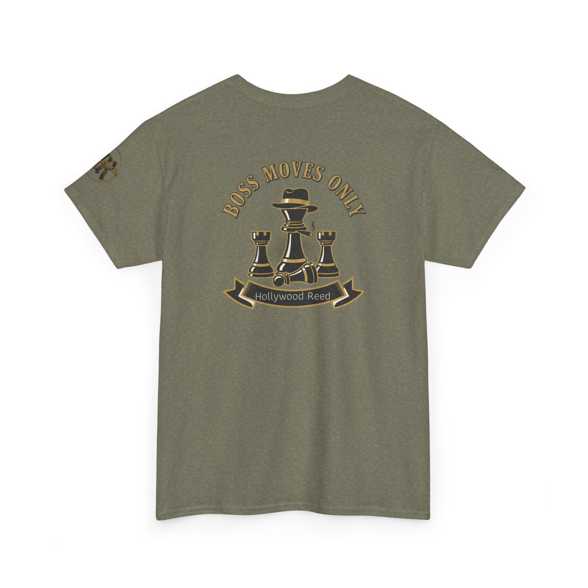 Boss Moves Only Tee — 'Boss Moves Only' Graphic Short-Sleeve T-Shirt for Players & Fans
