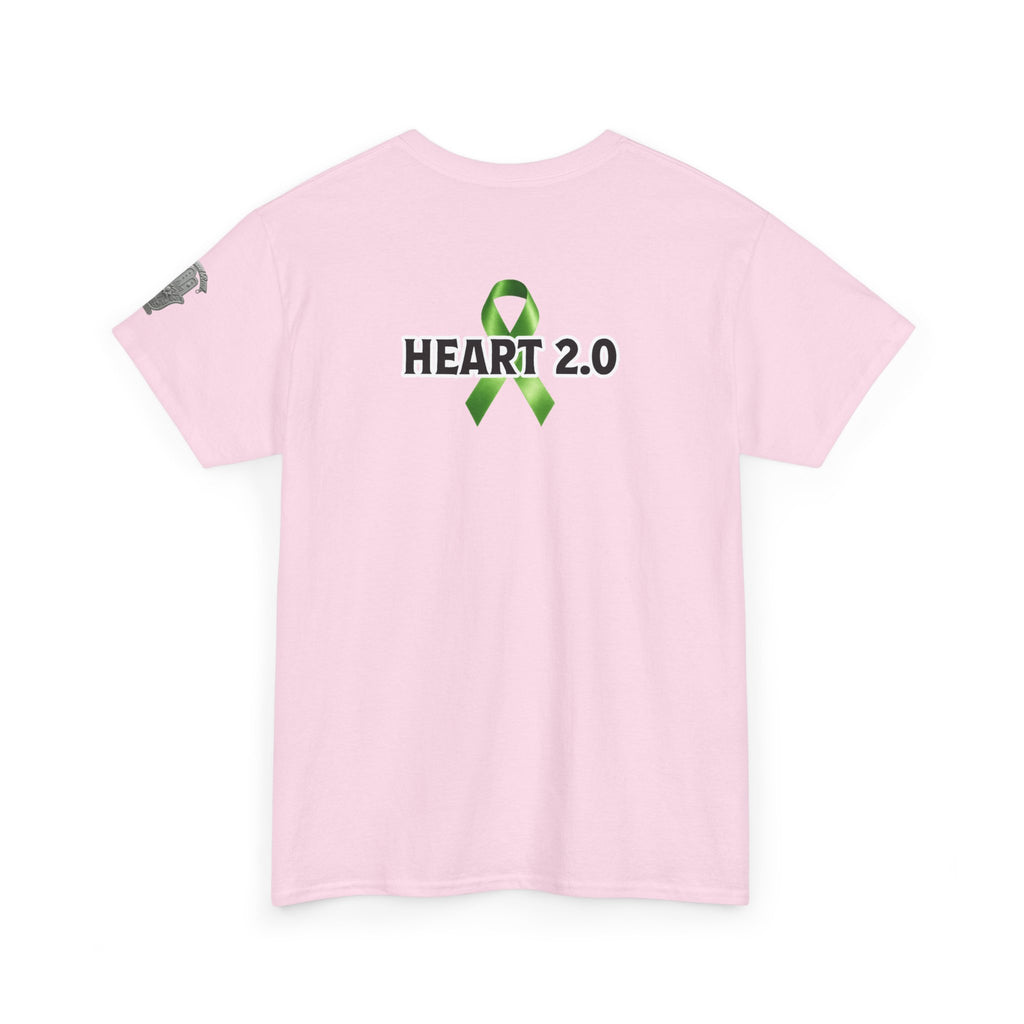 "Upgraded Version / Heart 2.0" Green Ribbon Recovery Tee