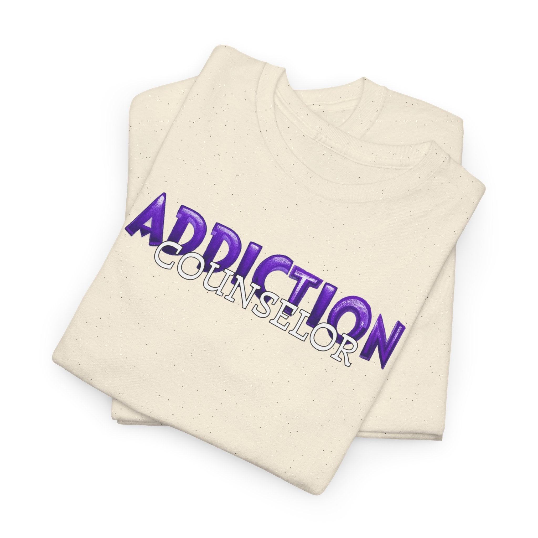 Addiction Counselor— "Progress Not Perfection" Motivational Shirt