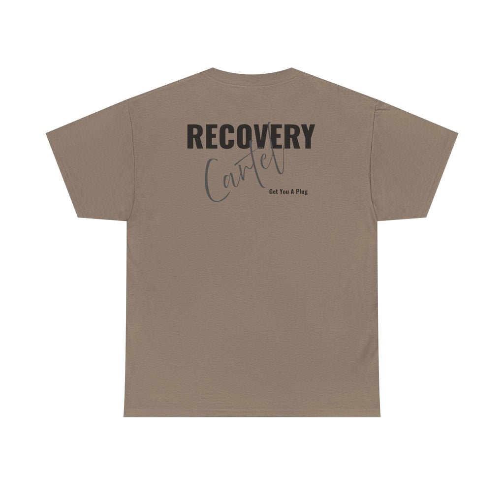Still Here Tee- Motivational Tshirt by Recovery Cartel