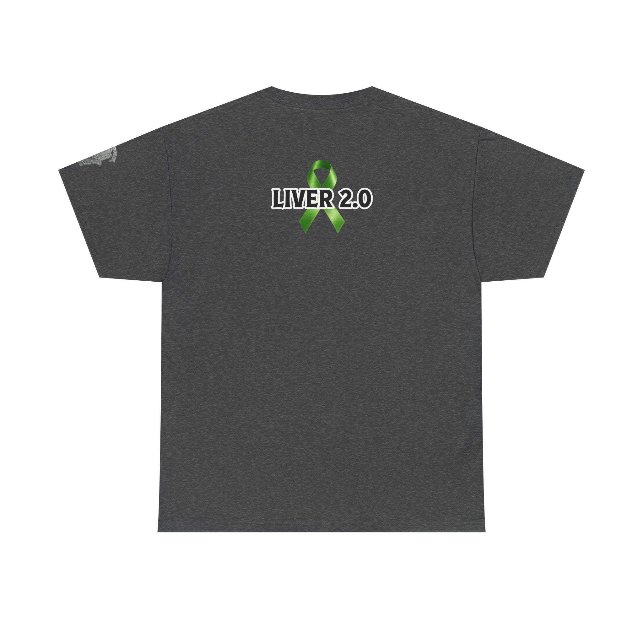 Liver 2.0 Tee — 'Upgraded Version' Green Awareness Ribbon Shirt